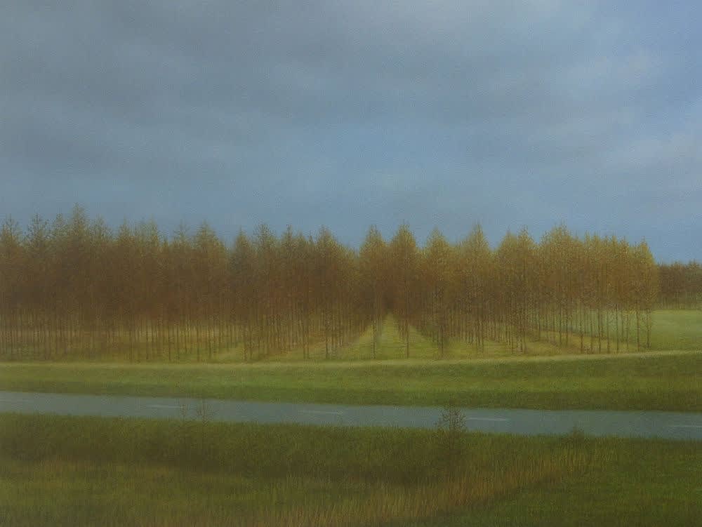 Op weg - 2014 - olieverf op paneel - 30 x 40 cm