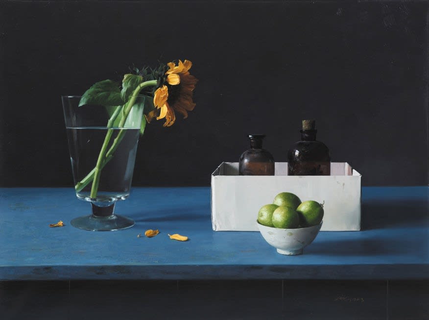 Qiangli Liang, Zonnebloemen en citroenen, 2013