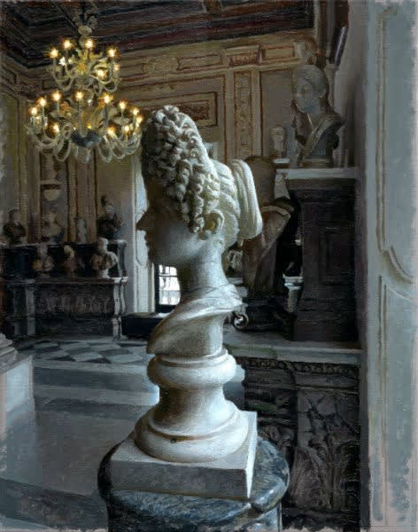 Jan Maris - Flavian II - 2019 - olieverf op doek - 47 x 37 cm