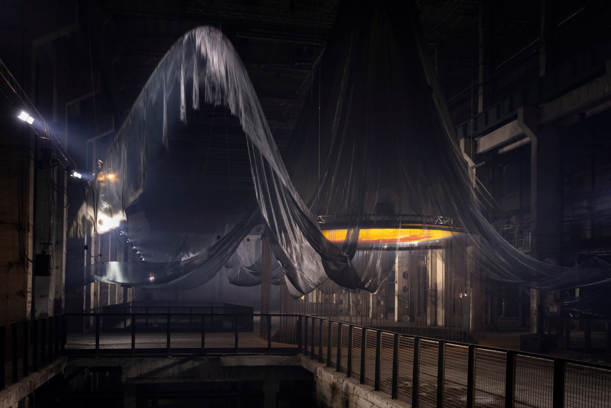Laure Prouvost, WE FELT A STAR DYING 2025. Installation view at Kraftwerk Berlin. Commissioned by LAS Art Foundation and co-commissioned by OGR Torino. © 2025 Laure Prouvost. Photo: Andrea Rossetti © VG Bild-Kunst, Bonn 2025