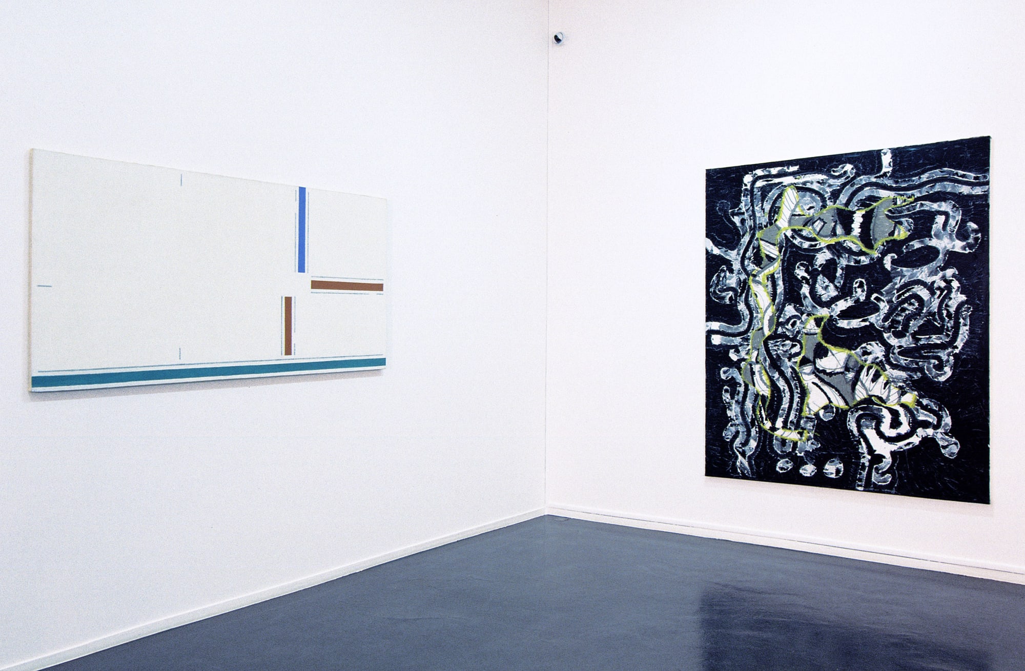 Martin Barré Christian Bonnefoi Raoul de Keyser Peter Halley Bernard Piffaretti Robert Mangold Albert Oehlen On Kawara P