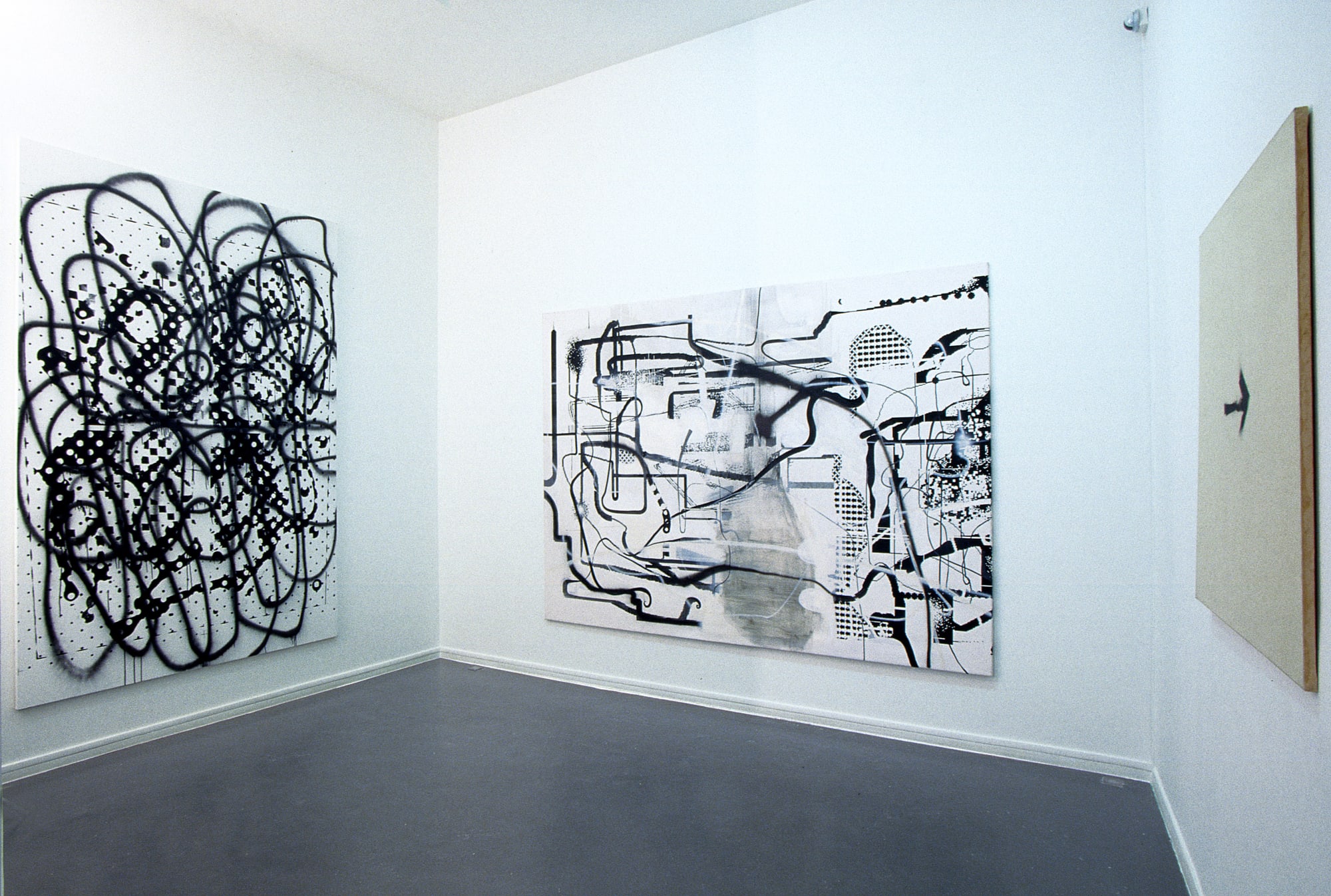 Martin Barré Christian Bonnefoi Raoul de Keyser Peter Halley Bernard Piffaretti Robert Mangold Albert Oehlen On Kawara P