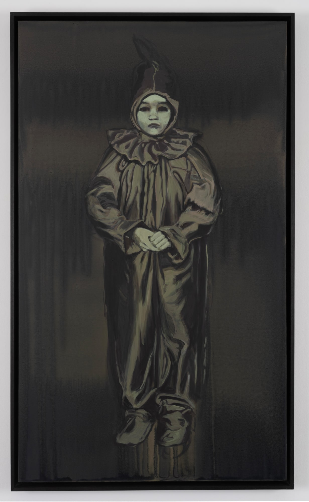 Claire TABOURET Dans l’Ombre (In the Shadows), 2013 Acrylic on canvas 130 x 75 cm (51 1/8 x 29 1/2 inches)