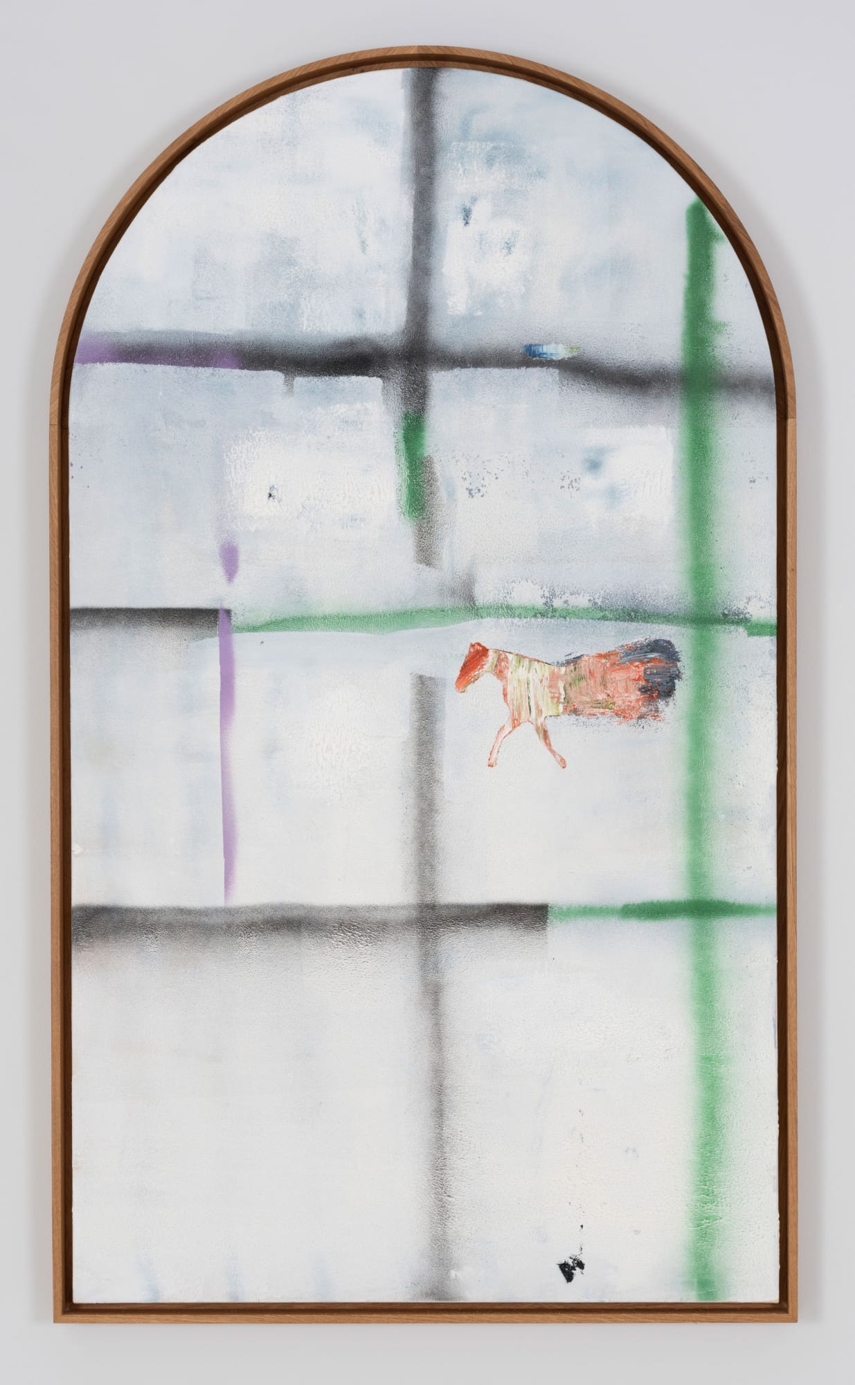 Benoît Maire, Peinture de nuages, 2022