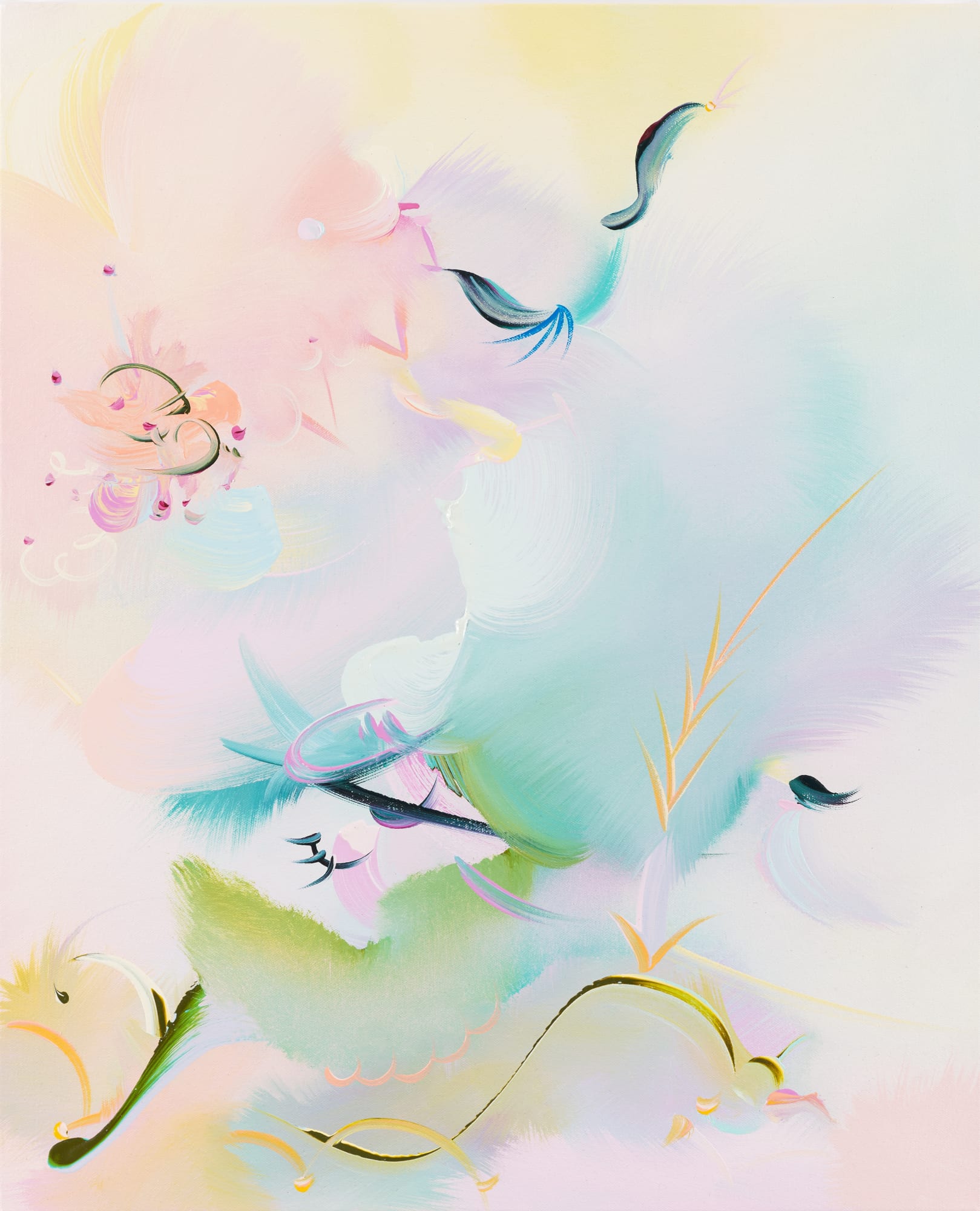 Fiona Rae, Magic garment, 2018