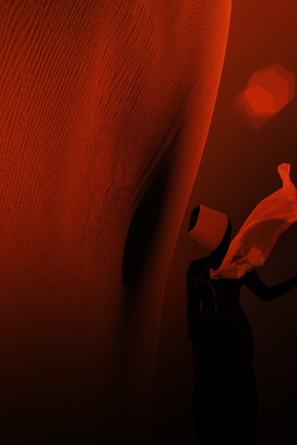 DJENEBA ADUAYOM, Untitled - Atmospheric Perspective , 2022