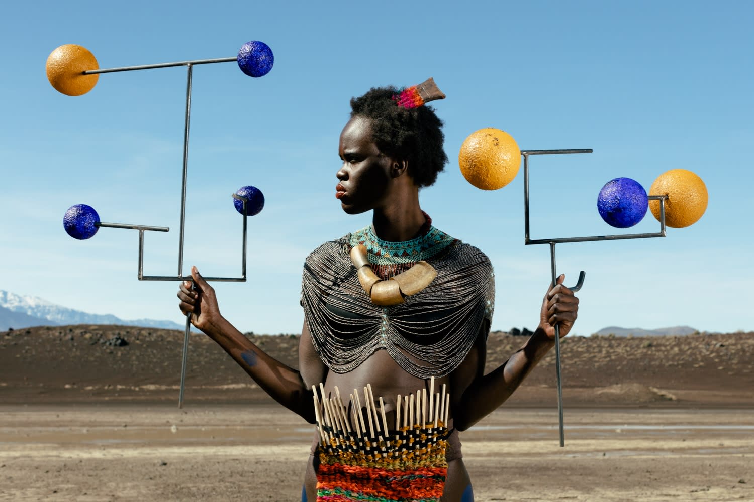 DJENEBA ADUAYOM, ADHEL SERIES - UNTITLED II, 2019