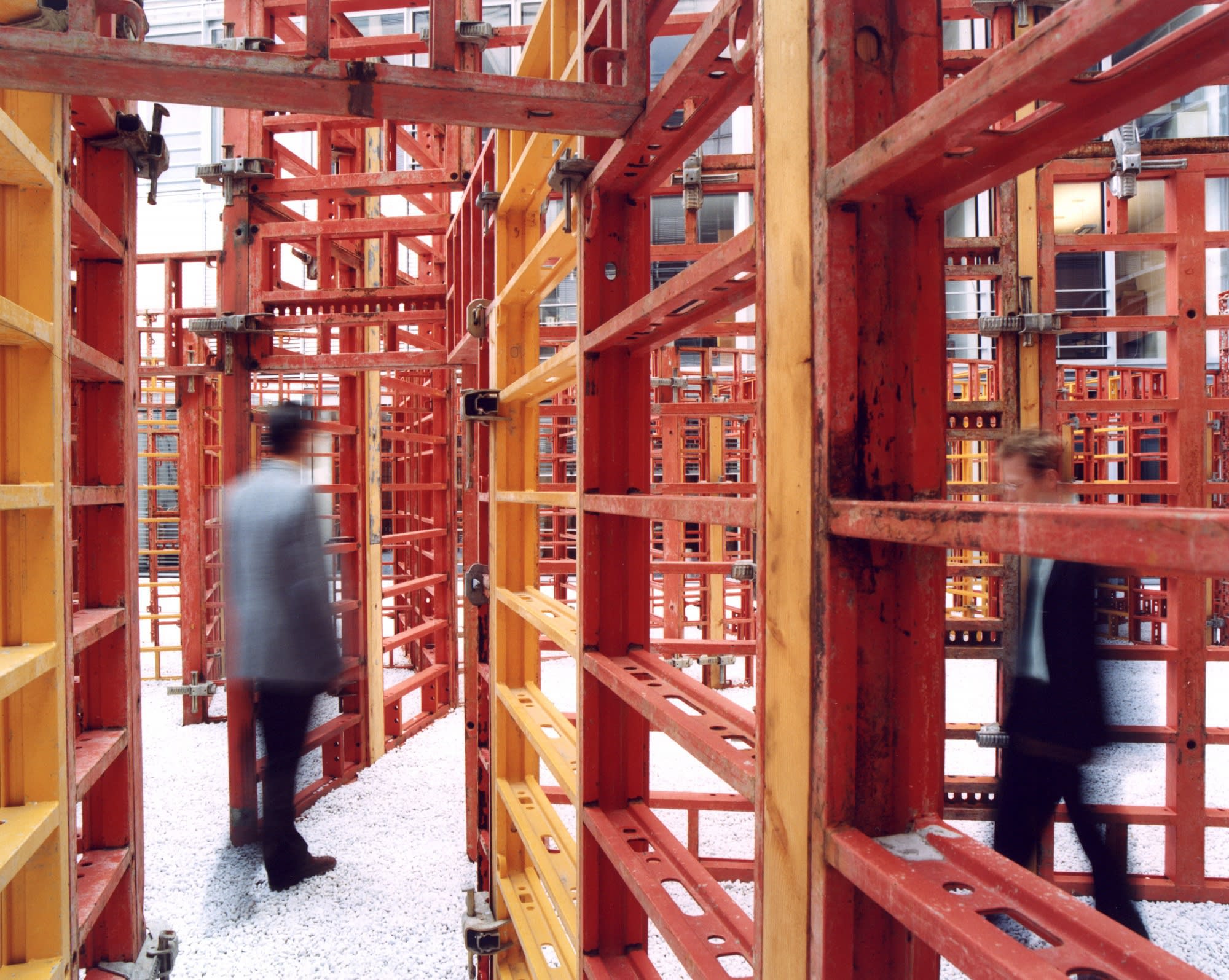 BFD - bündig fluchtend dicht, 2001 Formwork 3900 x 1460 x 1720 cm