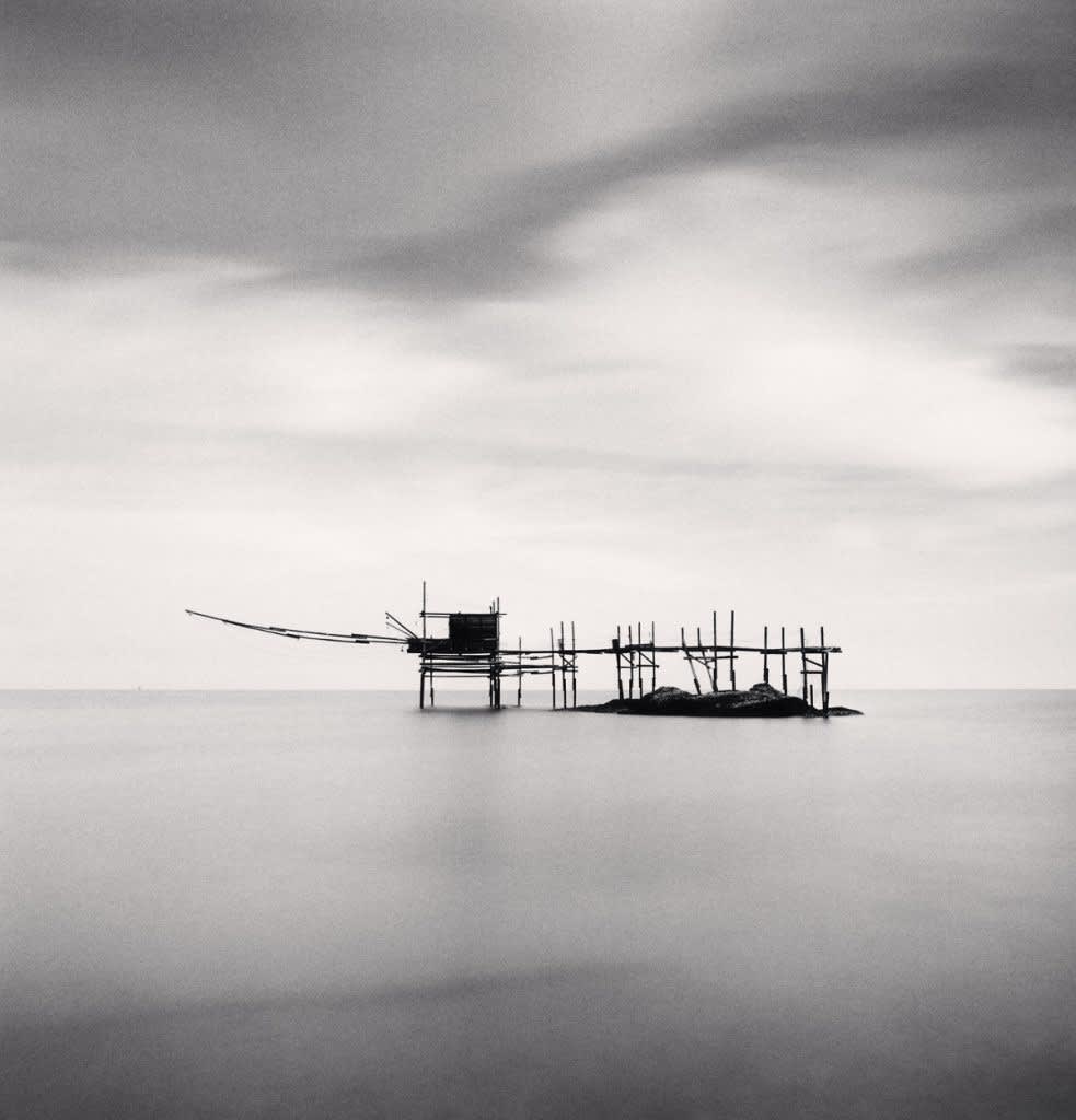 Michael Kenna, Trabocco Punta Aderci Study 2, 2014
