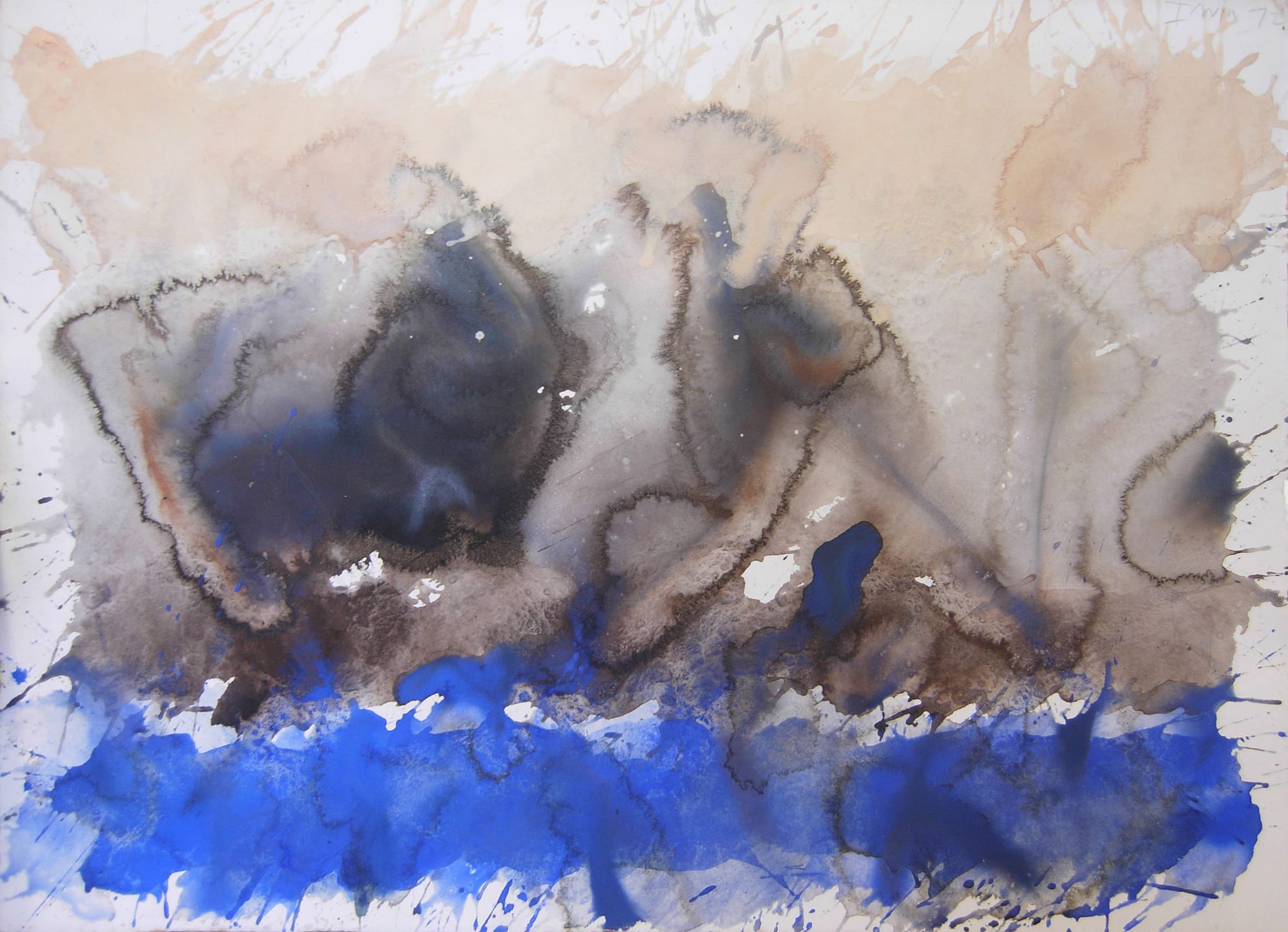 Albert Irvin 亞伯特·厄文: Untitled Opus w.12, 1972