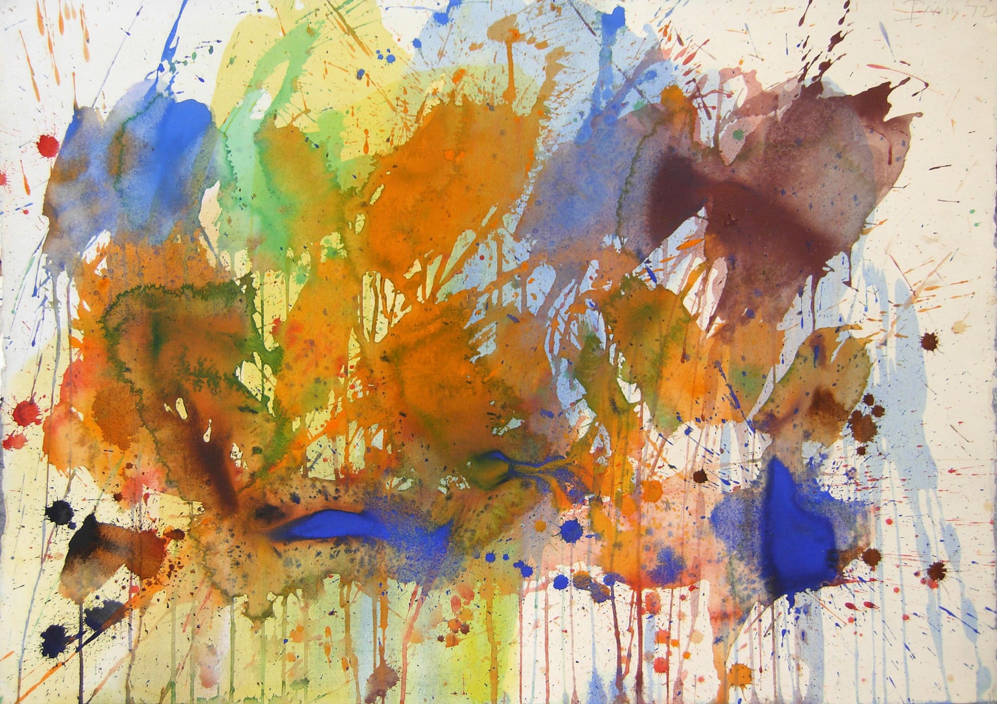 Albert Irvin 亞伯特·厄文: Untitled Opus w.6, 1972