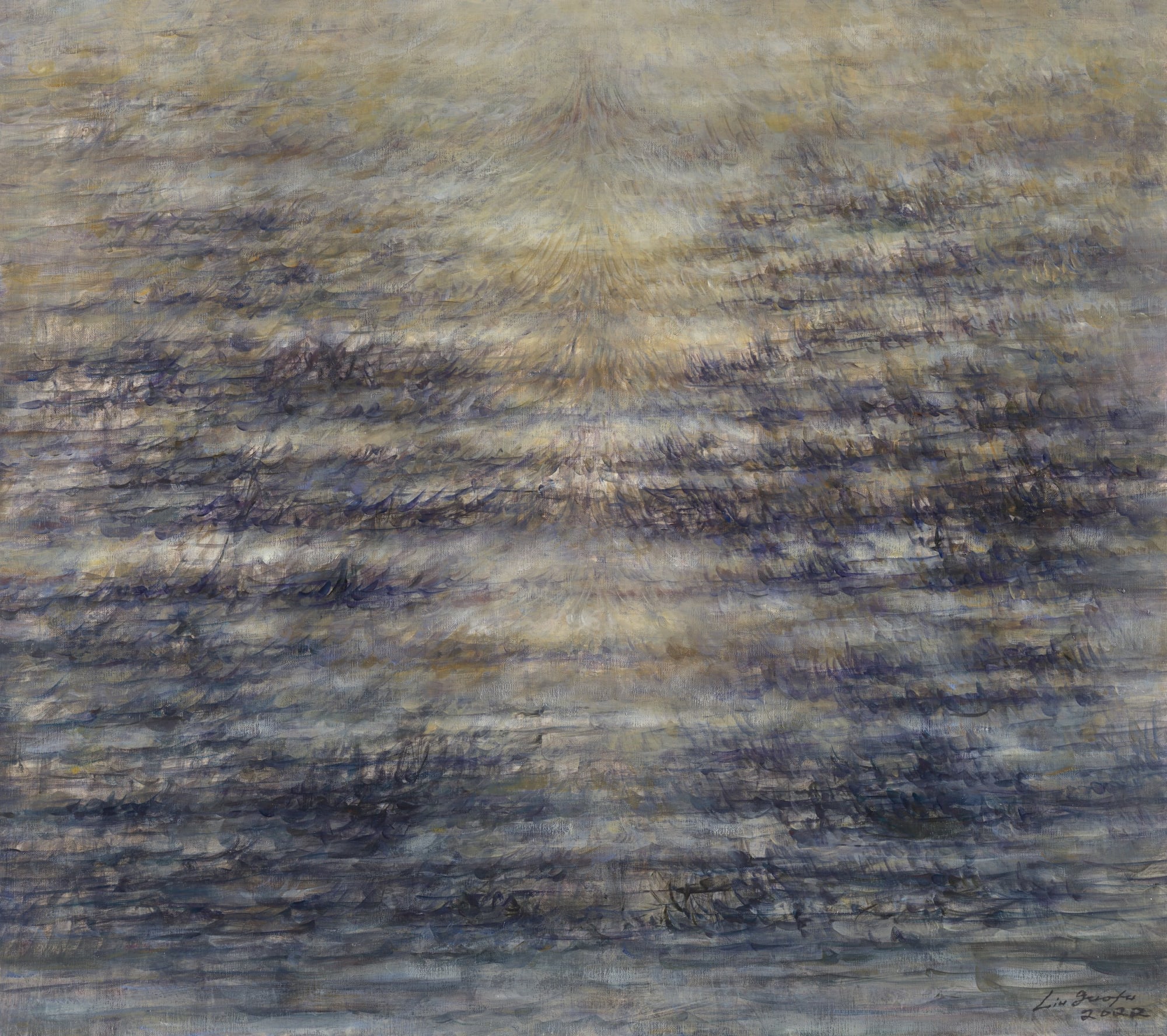 Liu Guofu 劉國夫, Open Space No.22-1 《敞22-1》, 2022