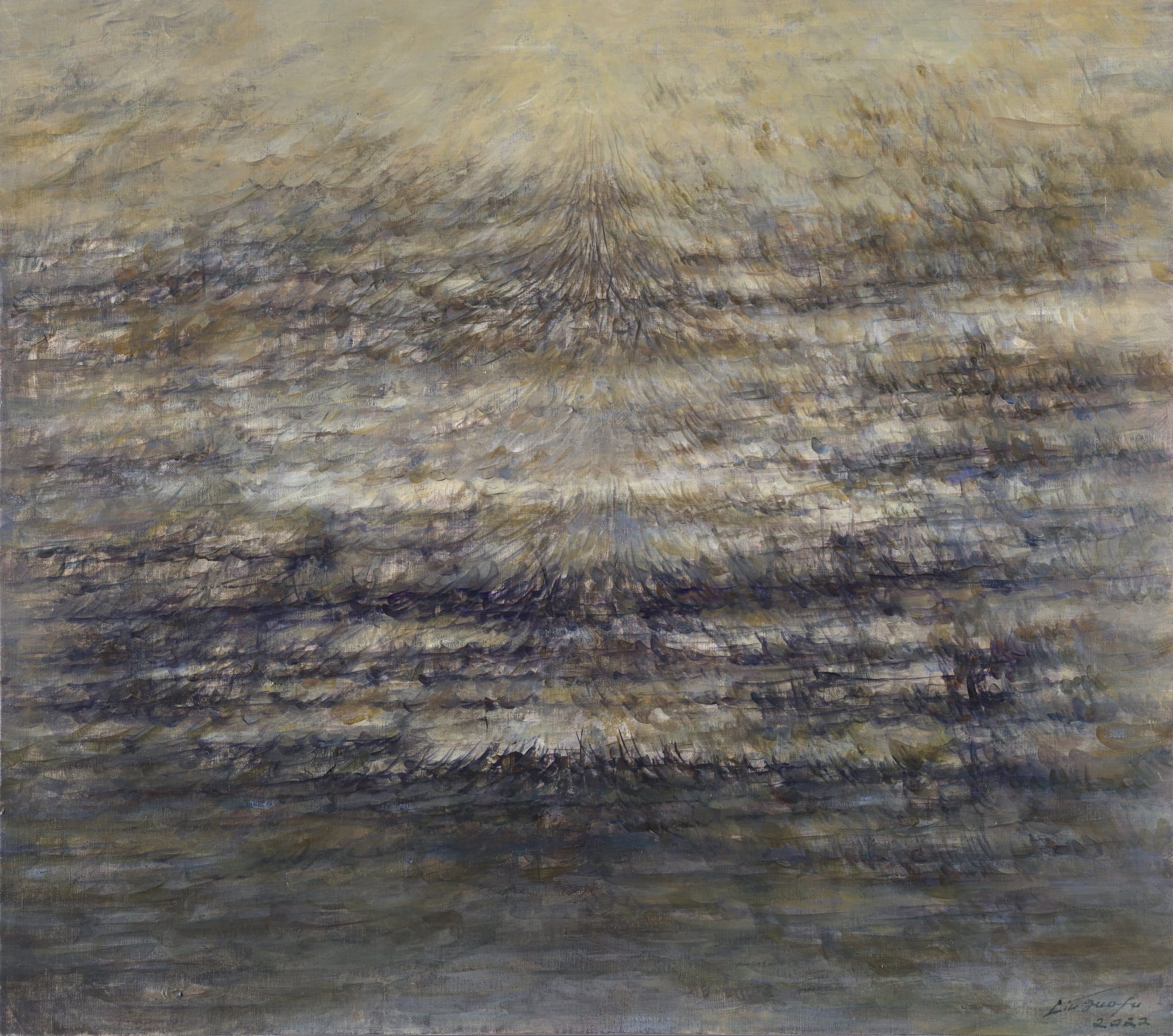 Liu Guofu劉國夫, Open Space No.22-2 《敞22-2》, 2022