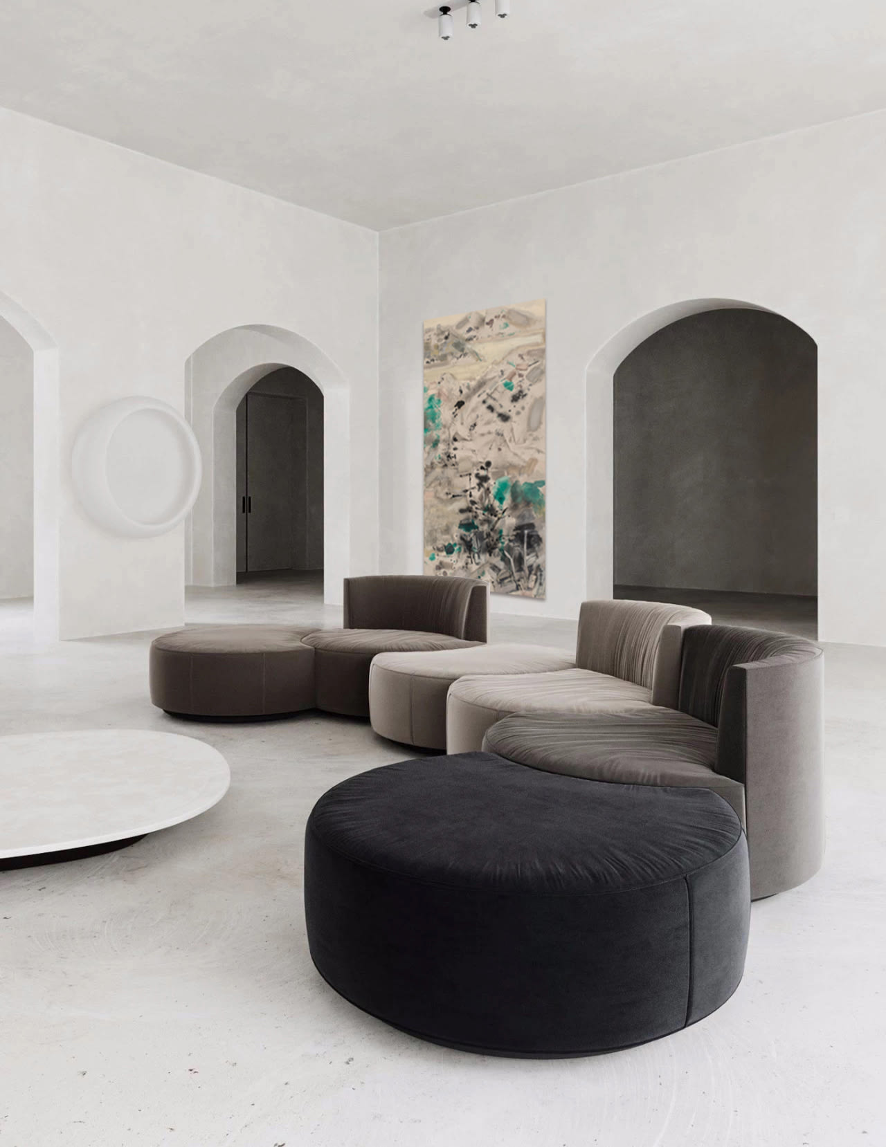 Wang Jieyin 王劼音 Grotto Hidden in Greenery 幽岫綠意, 2017 USD 128,000 Enquire