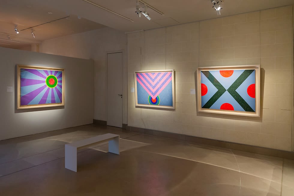 Les couleurs du Zen – Peintures de Hsiao Chin 禪色：蕭勤繪畫展, Musee Guimet 巴黎吉美國立亞洲藝術博物館, Paris 巴黎, 2019