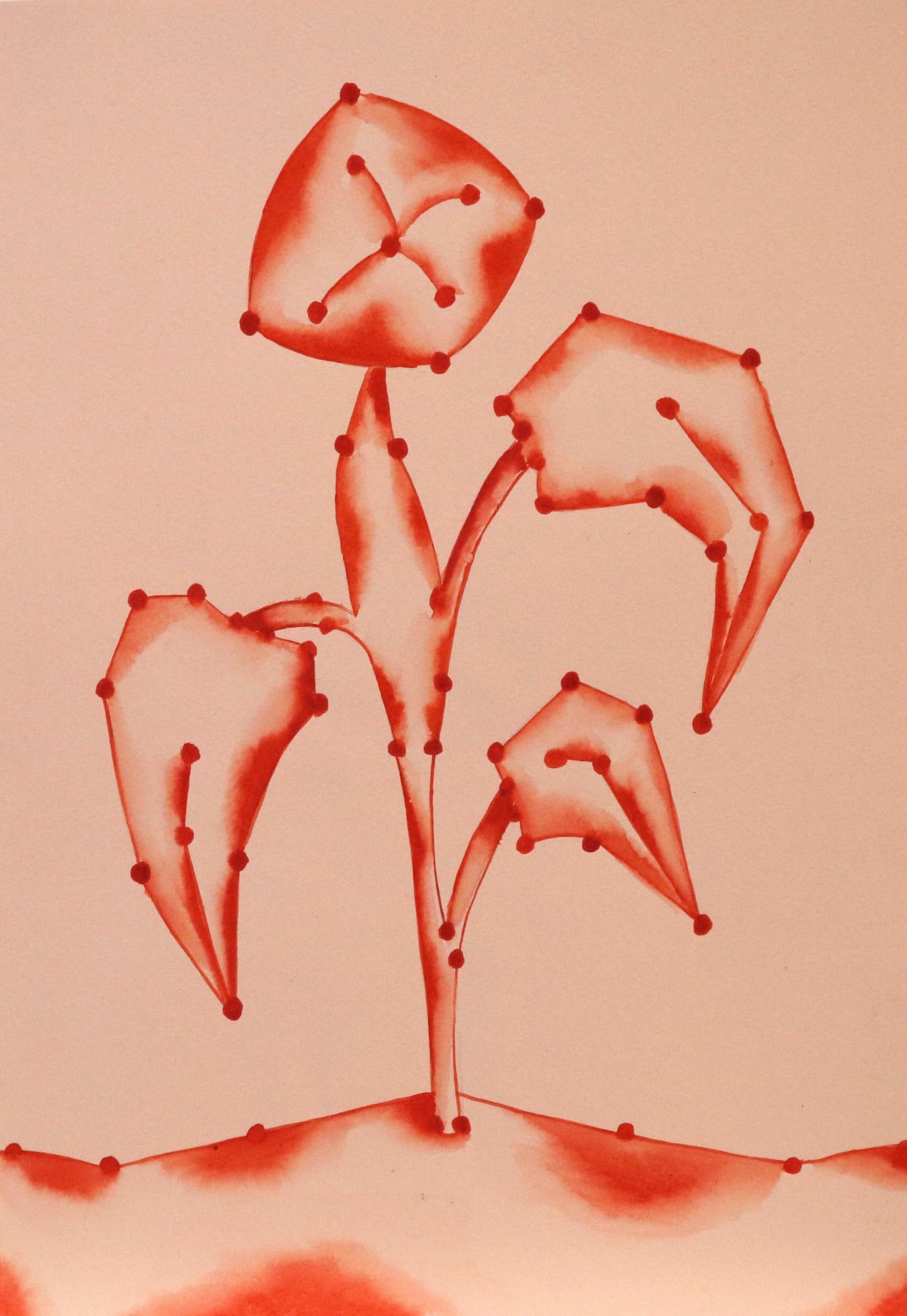 Jane Hayes Greenwood, Fertile Ground, 2020 Watercolour on Fabriano Paper