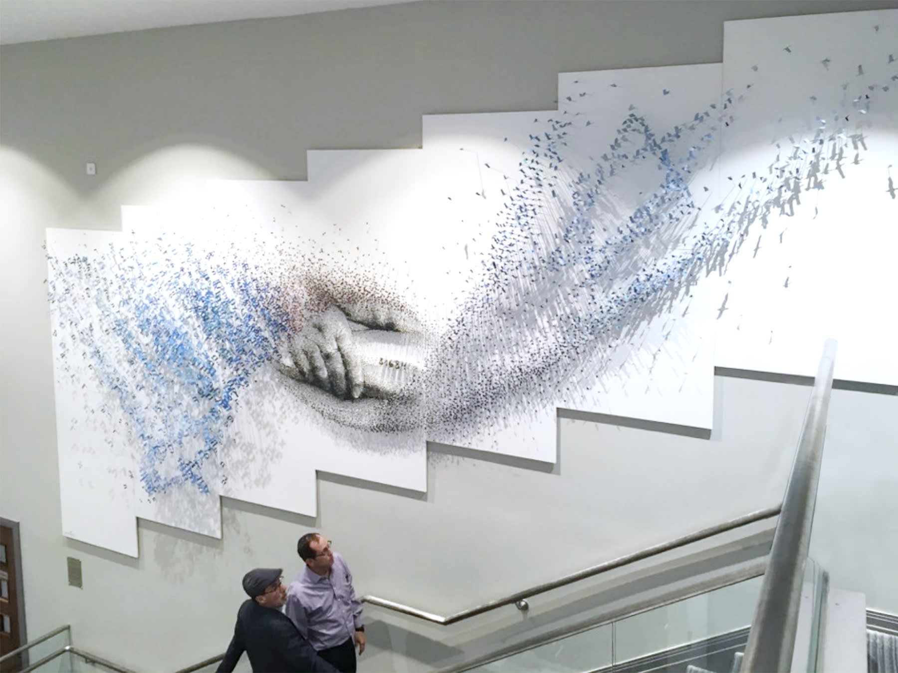 Heptaptych Installation commemorating lives lost in the Holocaust Holocaust Memorial New York, NY