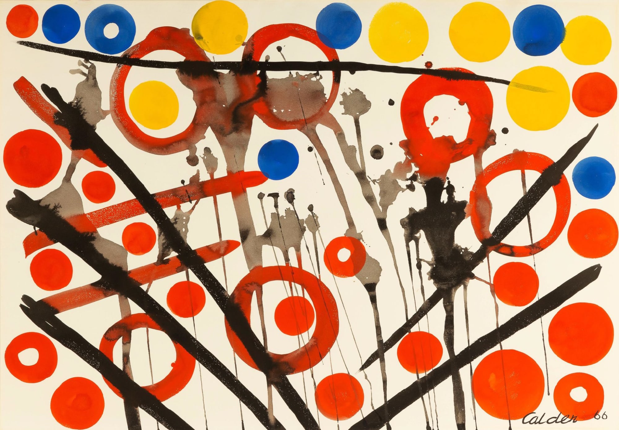 Alexander Calder, Loose Yolks, 1966