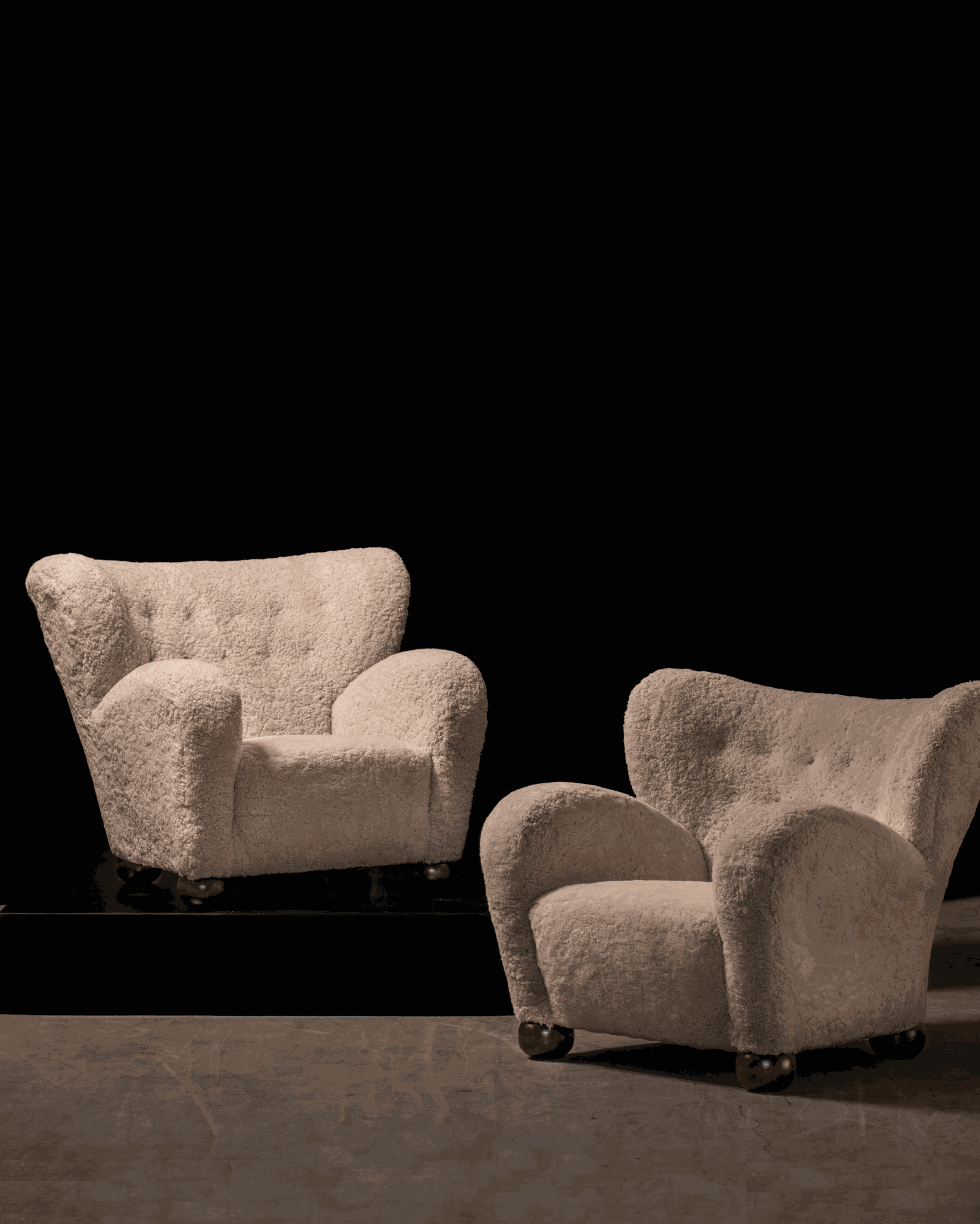 Marta Blomstedt, A Pair of Lounge Chairs, c. 1939