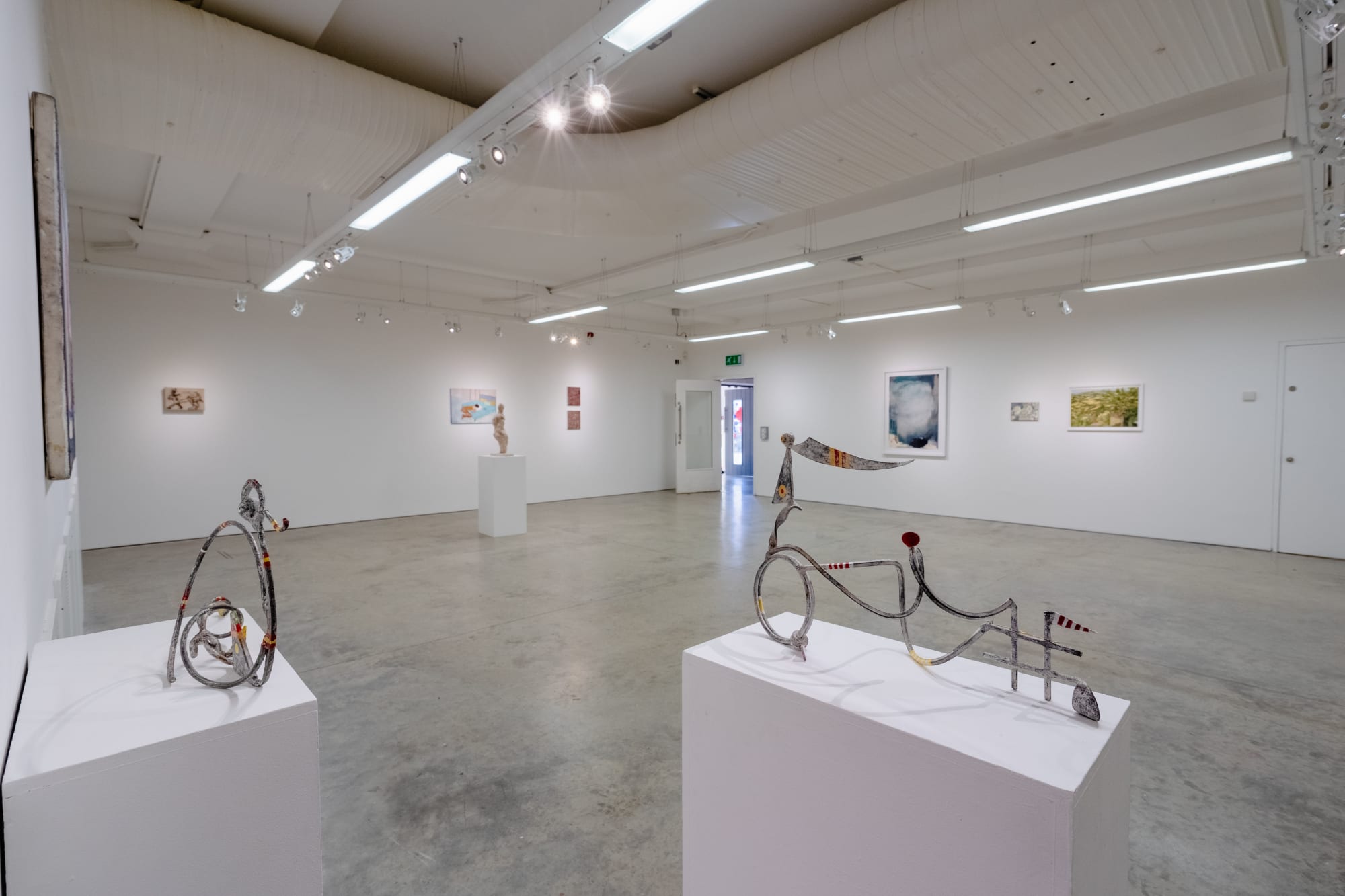 Sculptures: Lee Tribe, Beach to Pier Waves Roll, Colours Fly and Newwave 3. Regina, 2019