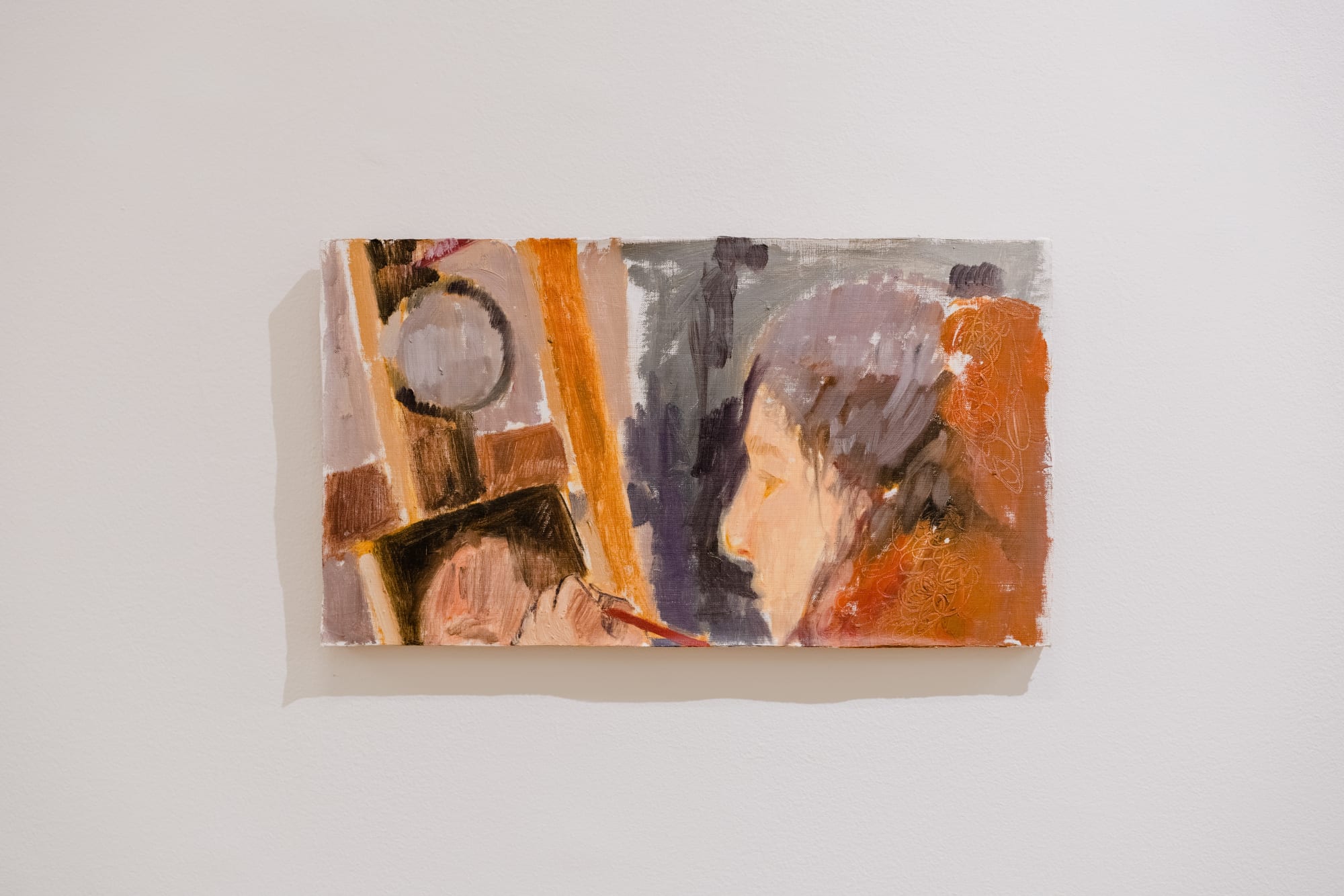 Uta Patinkin, Titzra is painting, 2019