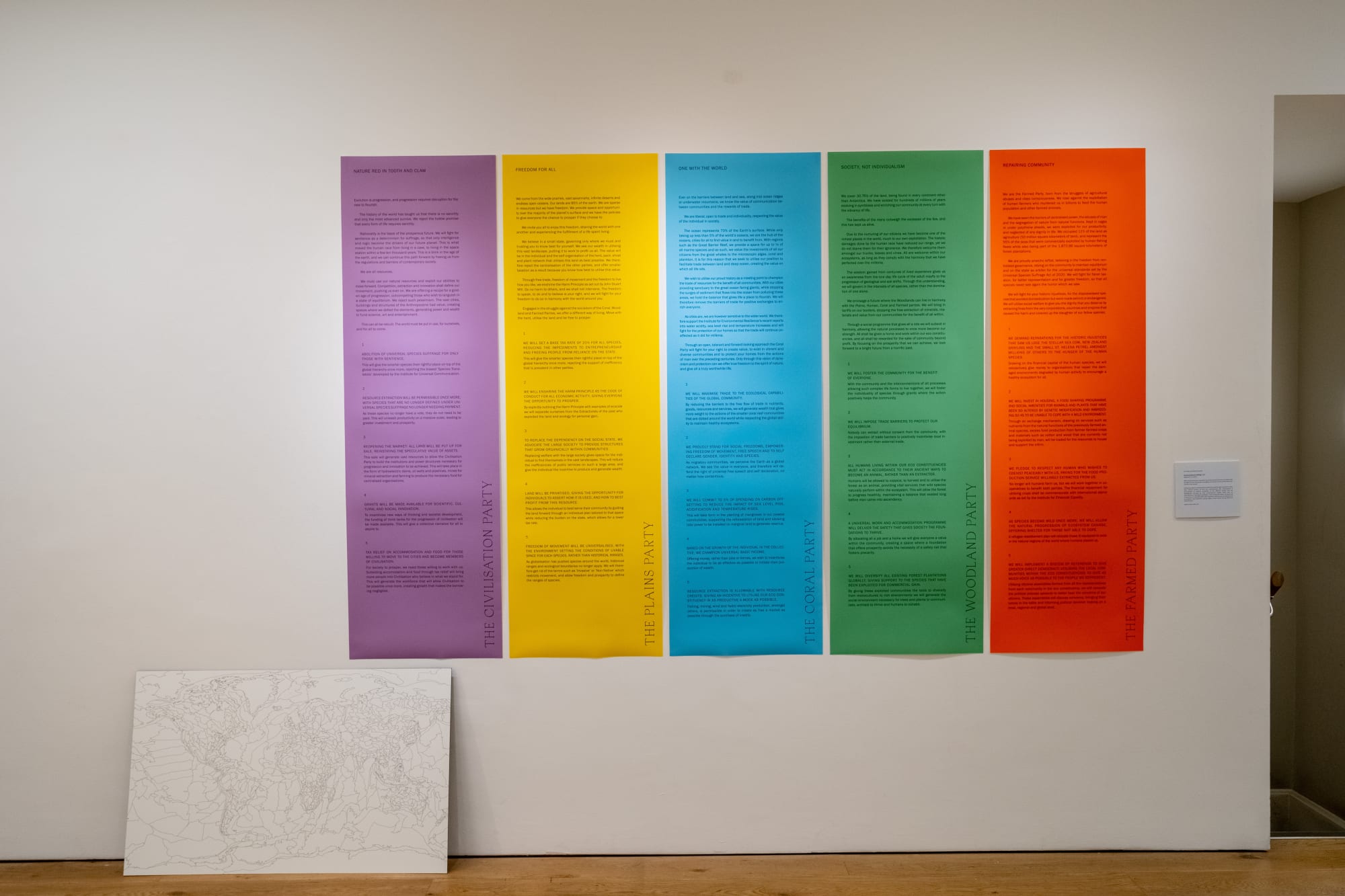 Jon Halls and Jaione Cerrato 'Universal Species Suffrage'