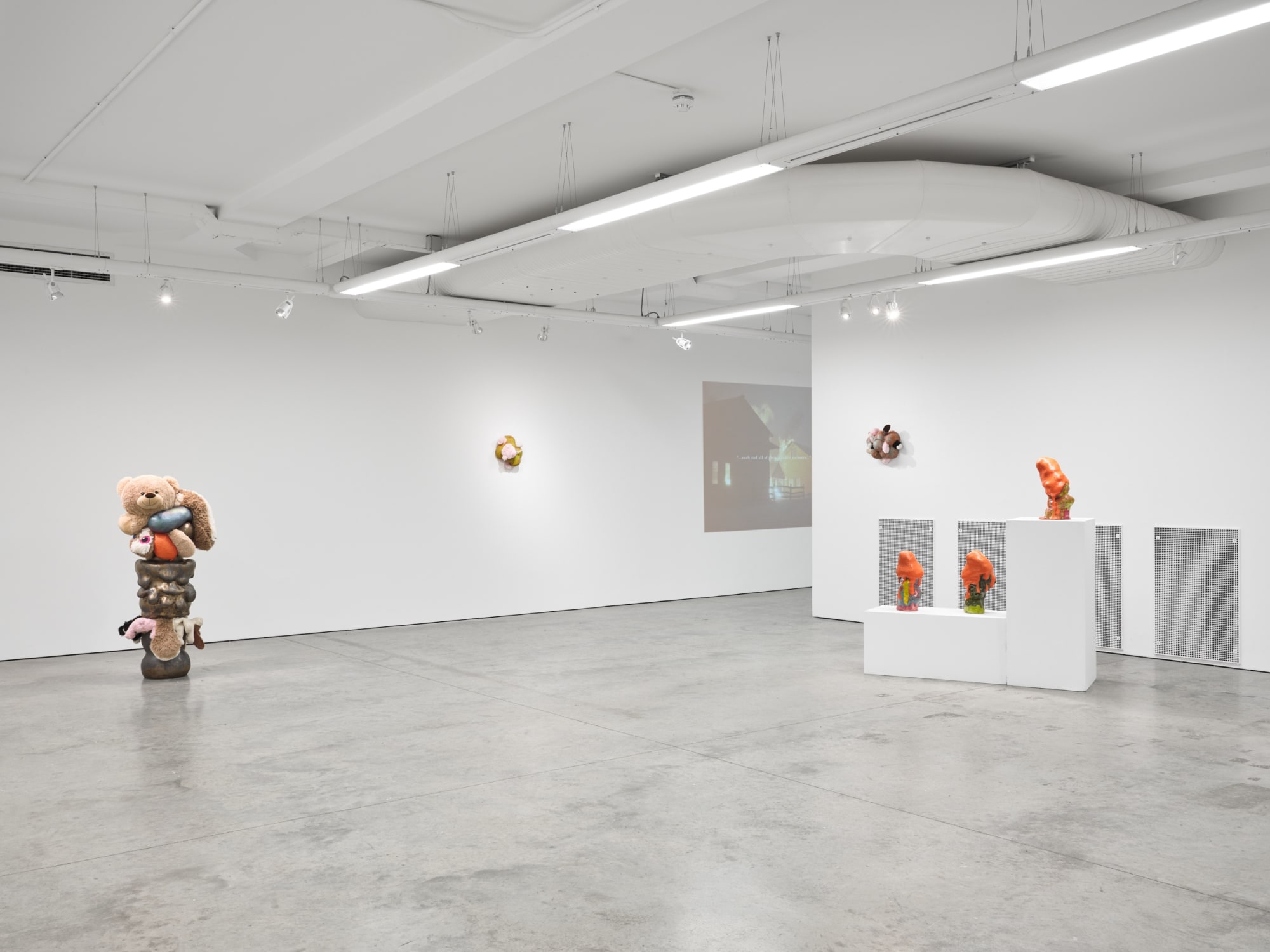 Installation view of In the Fire, 2 - 25 February 2023 Ground Floor Gallery Photo: Reinis Lismanic