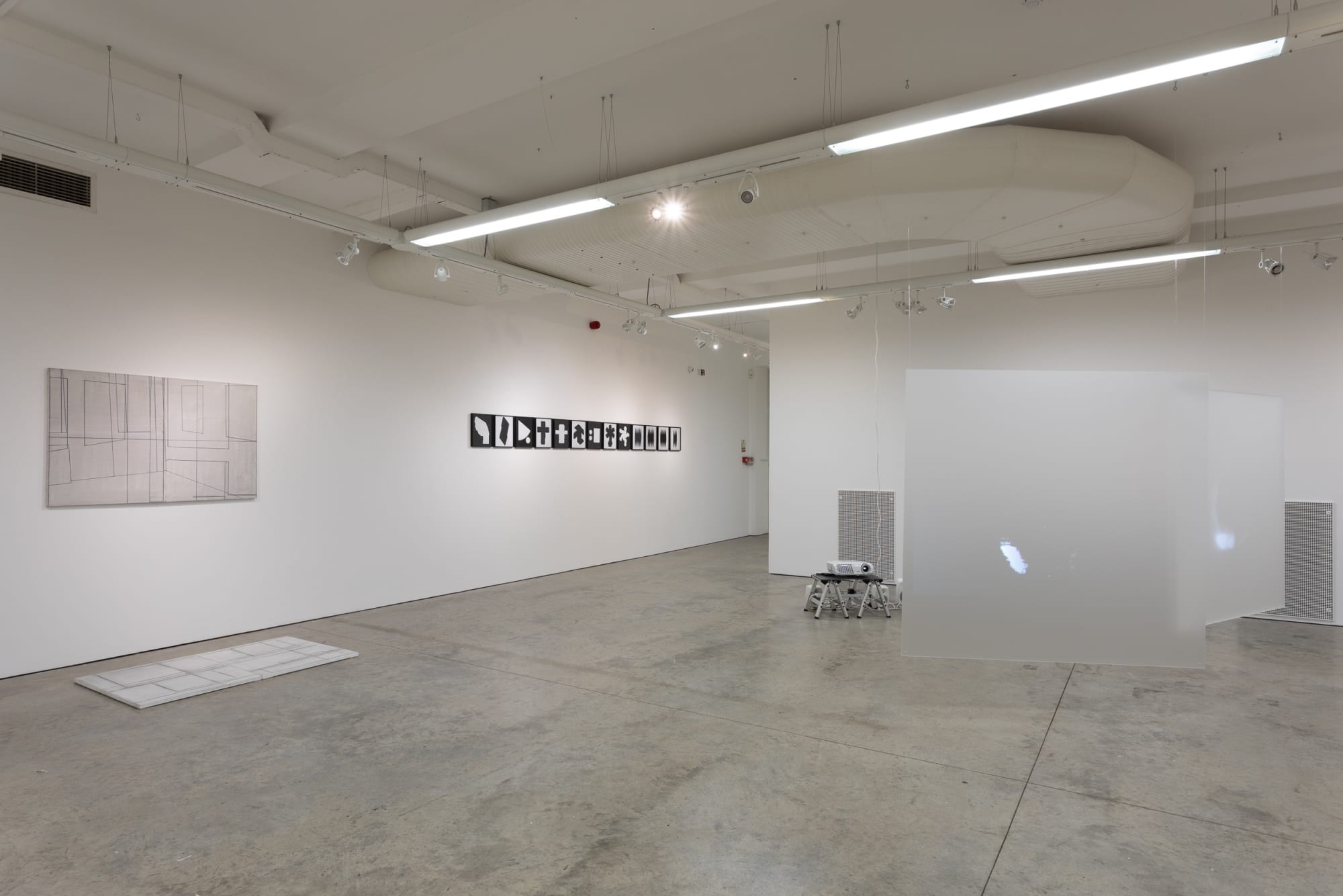 Installation view of 'Next:Previous' Photo by Josef Konczak