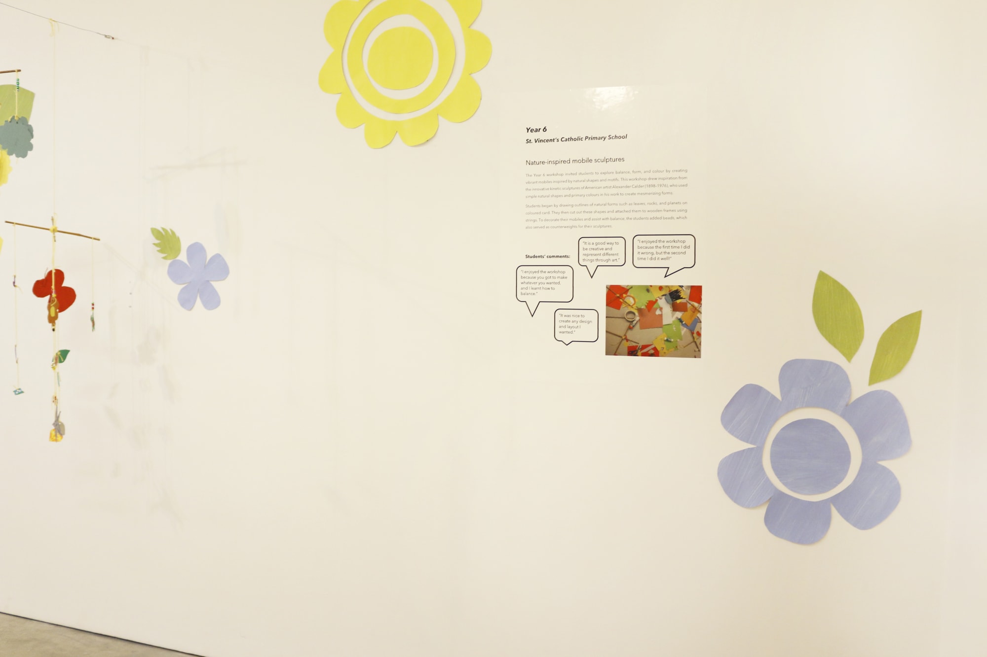 Joy from Creating and Sharing: St. Vincent's Catholic Primary School