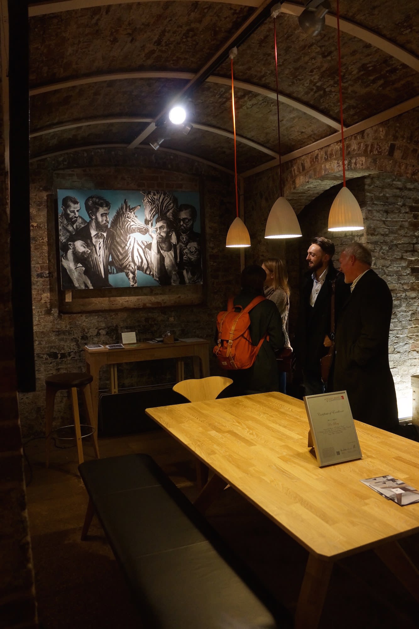 EXHIBIT AT CDW, LONDON