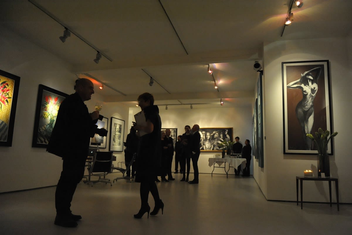 THE FIRST LONDON EXHIBITION