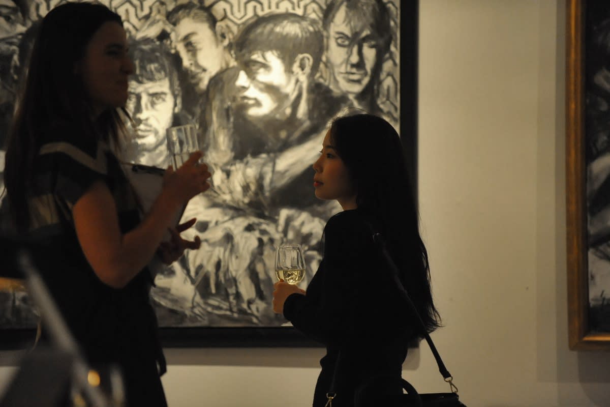 THE FIRST LONDON EXHIBITION