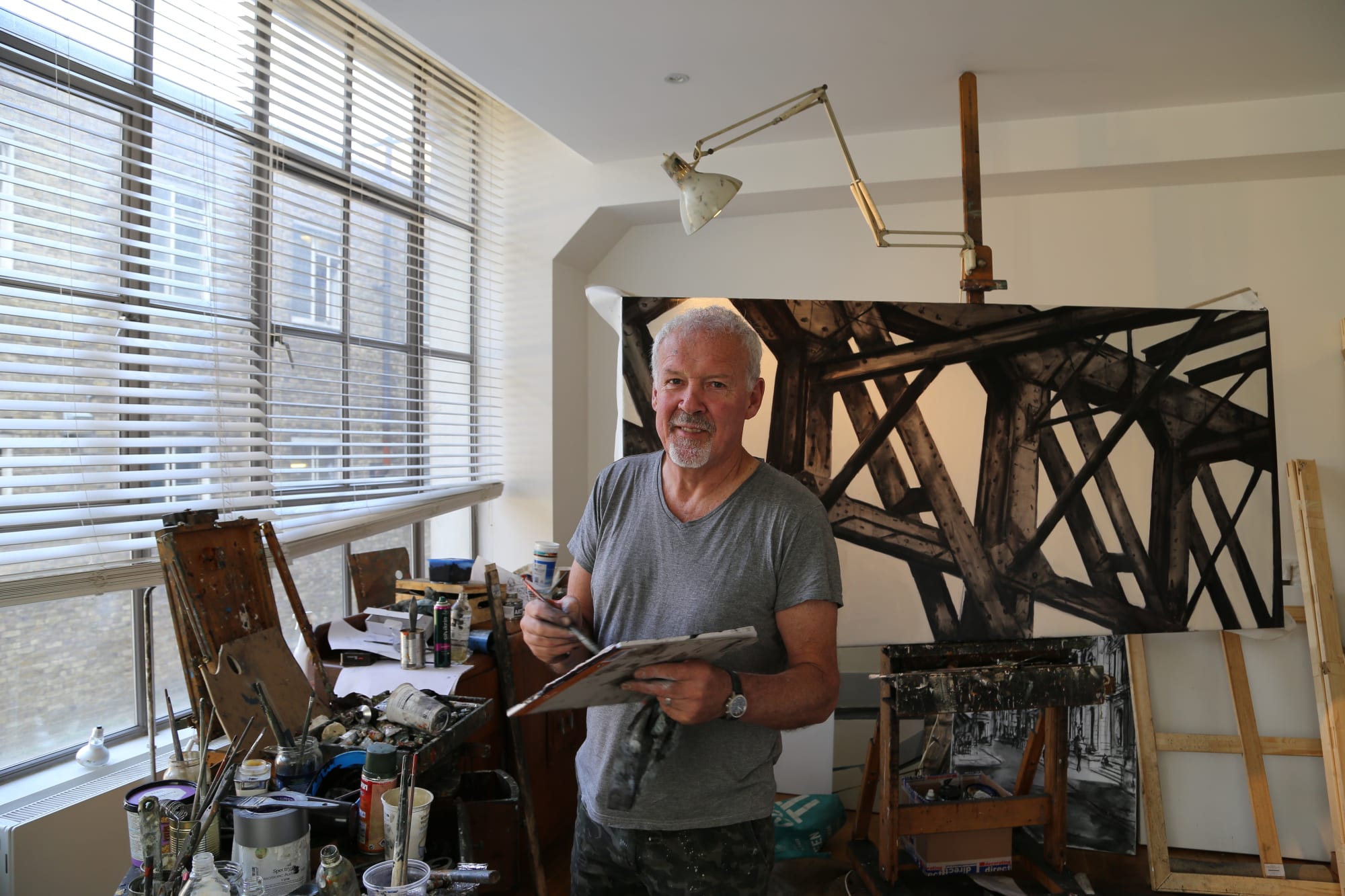 06 JUNE 2018 GERARD BYRNE STUDIO, SHOREDITCH, LONDON Back to Black photo: Agata Byrne