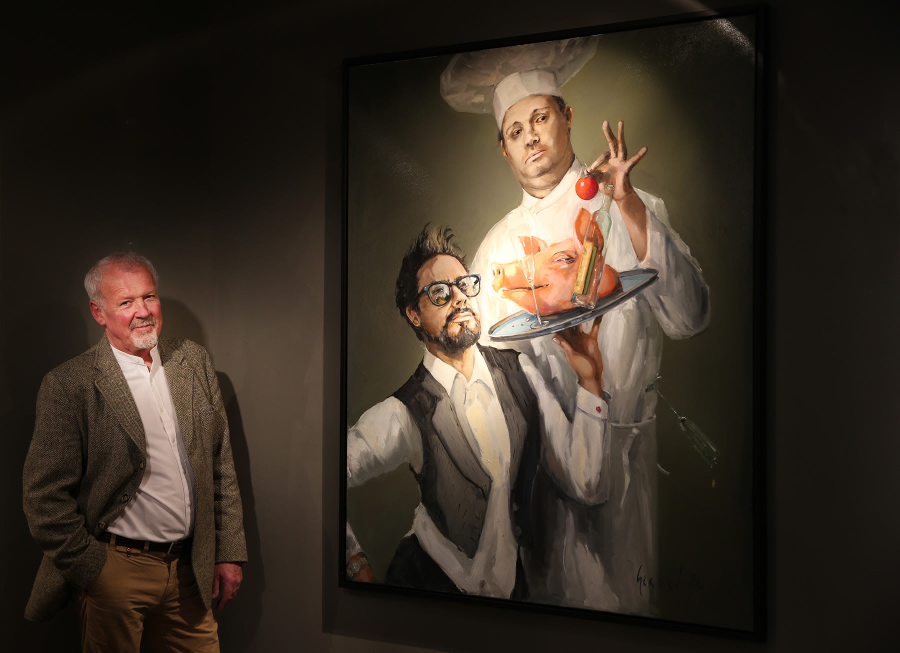 25 APRIL 2019 THE GERARD BYRNE STUDIO, DUBLIN Le Chef photo: Leon Farrell / Photocall Ireland