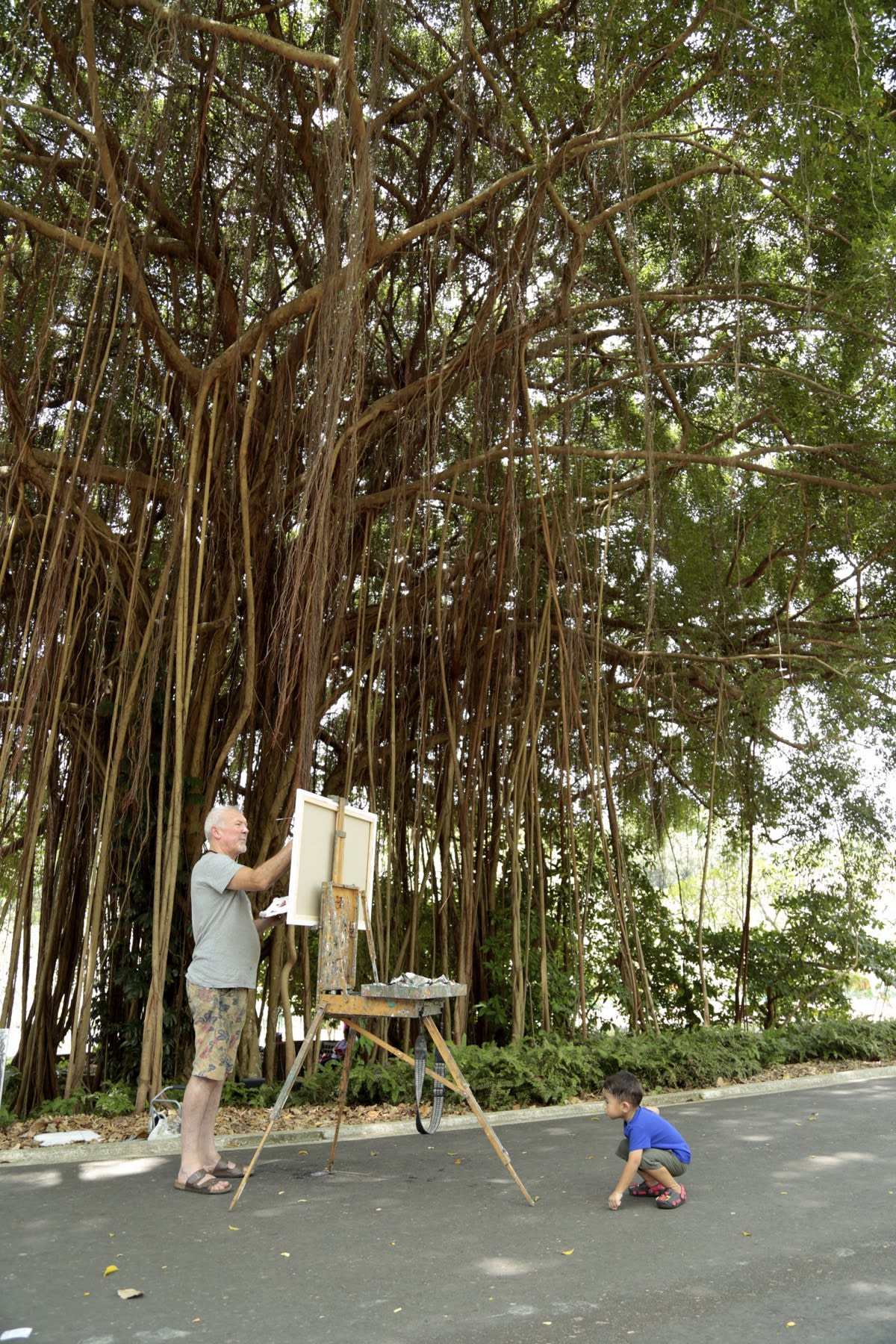 24 AUGUST 2019 UPPER RING ROAD, SINGAPORE BOTANIC GARDENS Weekend Vibes photo: Agata Byrne