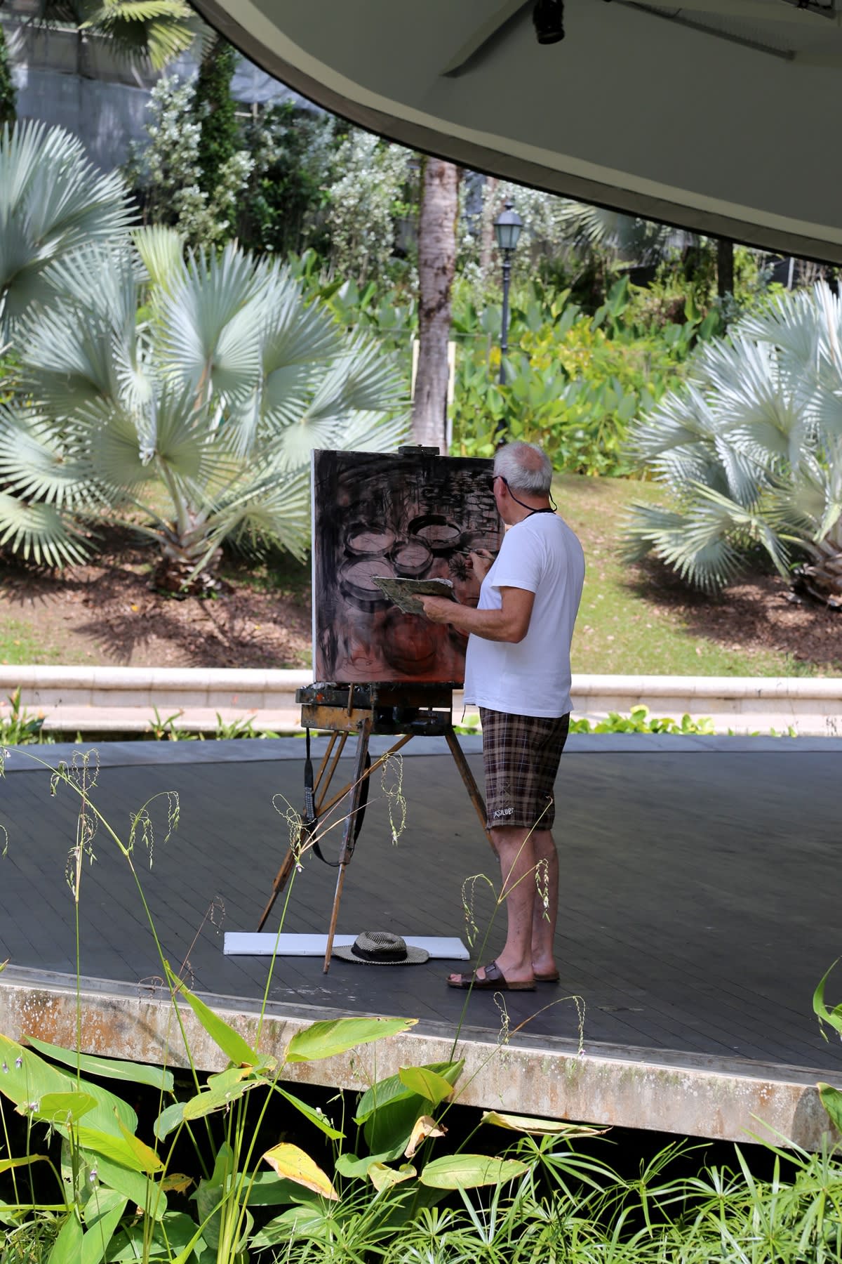 29 AUGUST 2019 SHAW FOUNDATION SYMPHONY STAGE, SINGAPORE BOTANIC GARDENS Victoria Water Lilies photo: Agata Byrne