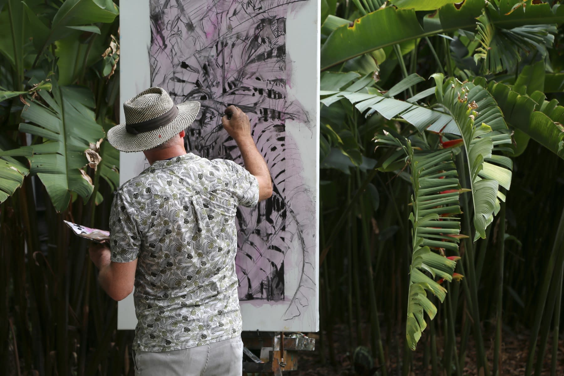 01 SEPTEMBER 2019 HELICONIA WALK, SINGAPORE BOTANIC GARDENS The Rhapsody in Green photo: Agata Byrne