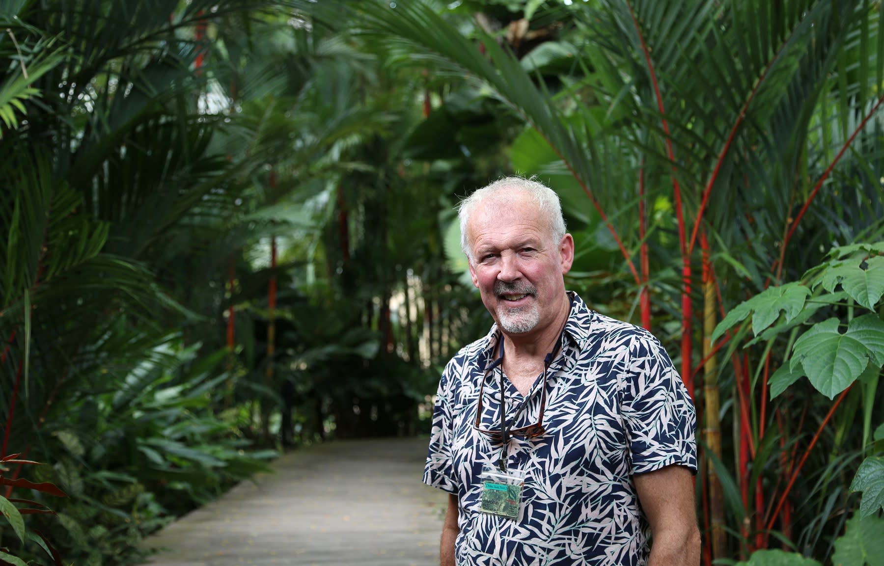 04 SEPTEMBER 2019 SINGAPORE BOTANIC GARDENS Gerard Byrne: Artist-in-Residence photo: Agata Byrne