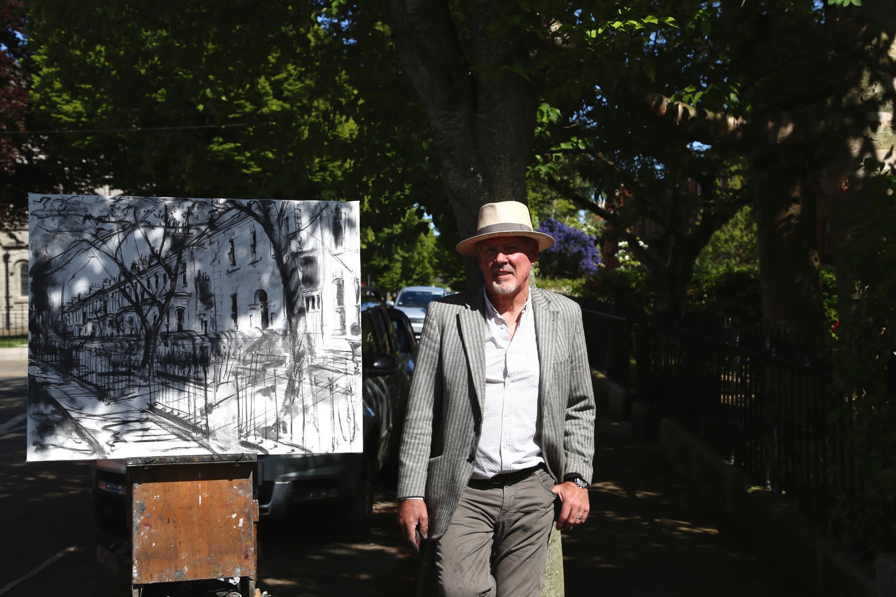 09 MAY 2020 ALBANY ROAD, RANELAGH, DUBLIN Beechwood Serenity, sketch photo: Agata Byrne