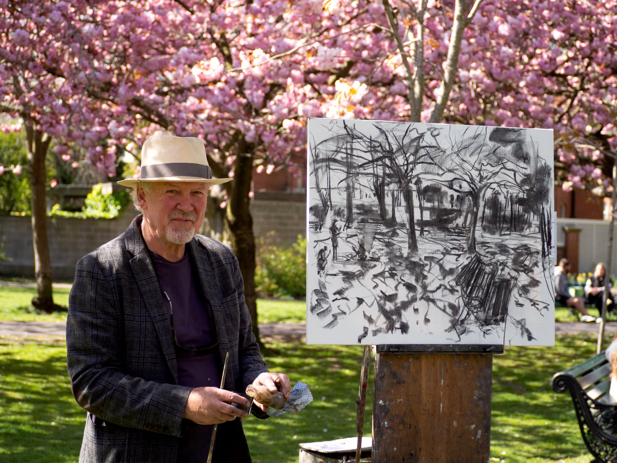 17 APRIL 2021 HERBERT PARK, DUBLIN Spring is Here! Herbert Park photo: Sean Healy