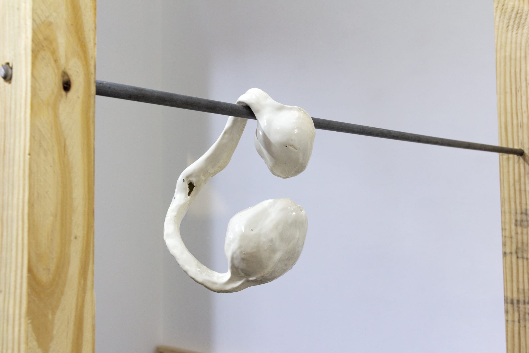 fig 45.04 porcelain, 2024 porcelain 16.5 x 13.5 x 5.5cm (6.4 x 5.3 x 2.1 inches)