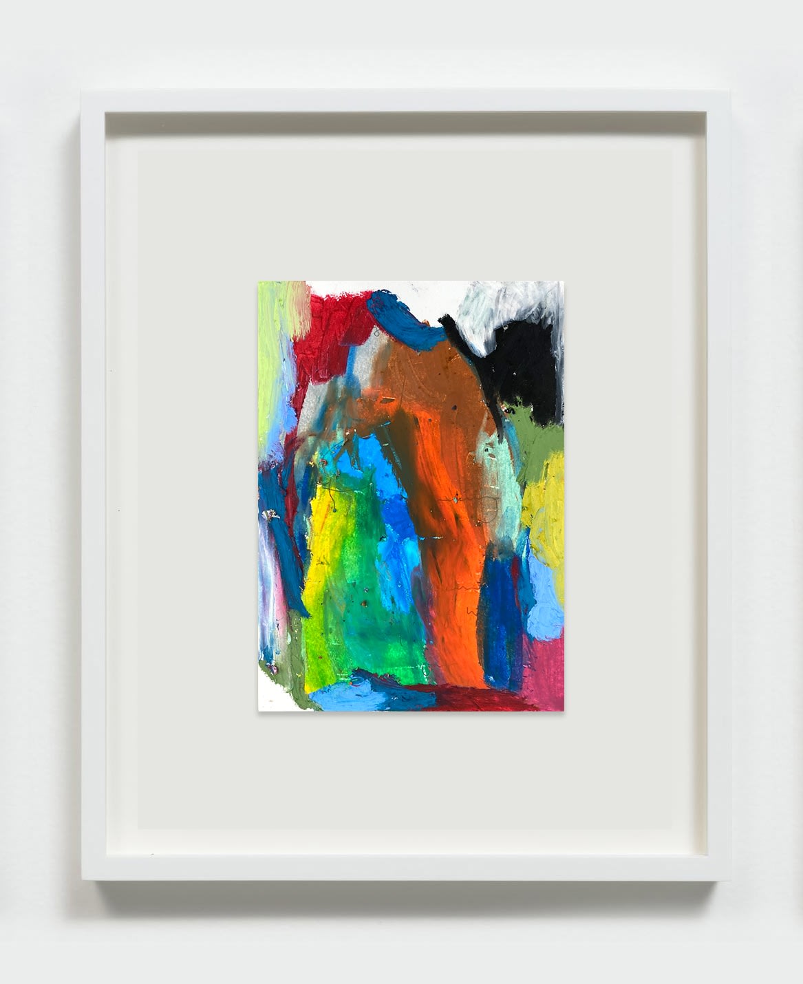 Lamentations small-2, 2019 Pencil, oil on paper 7 x 5 inches (unframed) (17.8 x 12.7 cm, unframed)