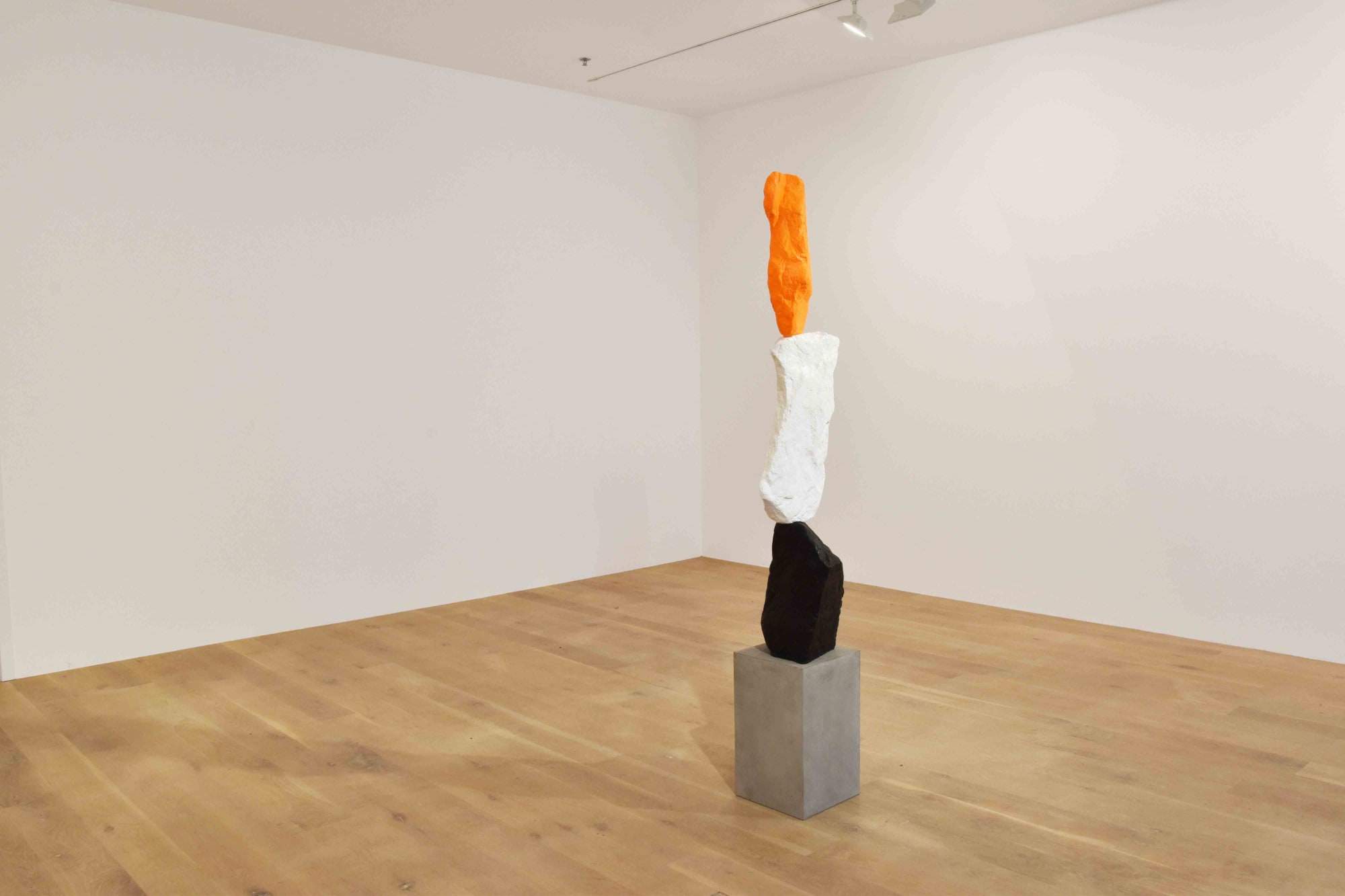 black white orange mountain