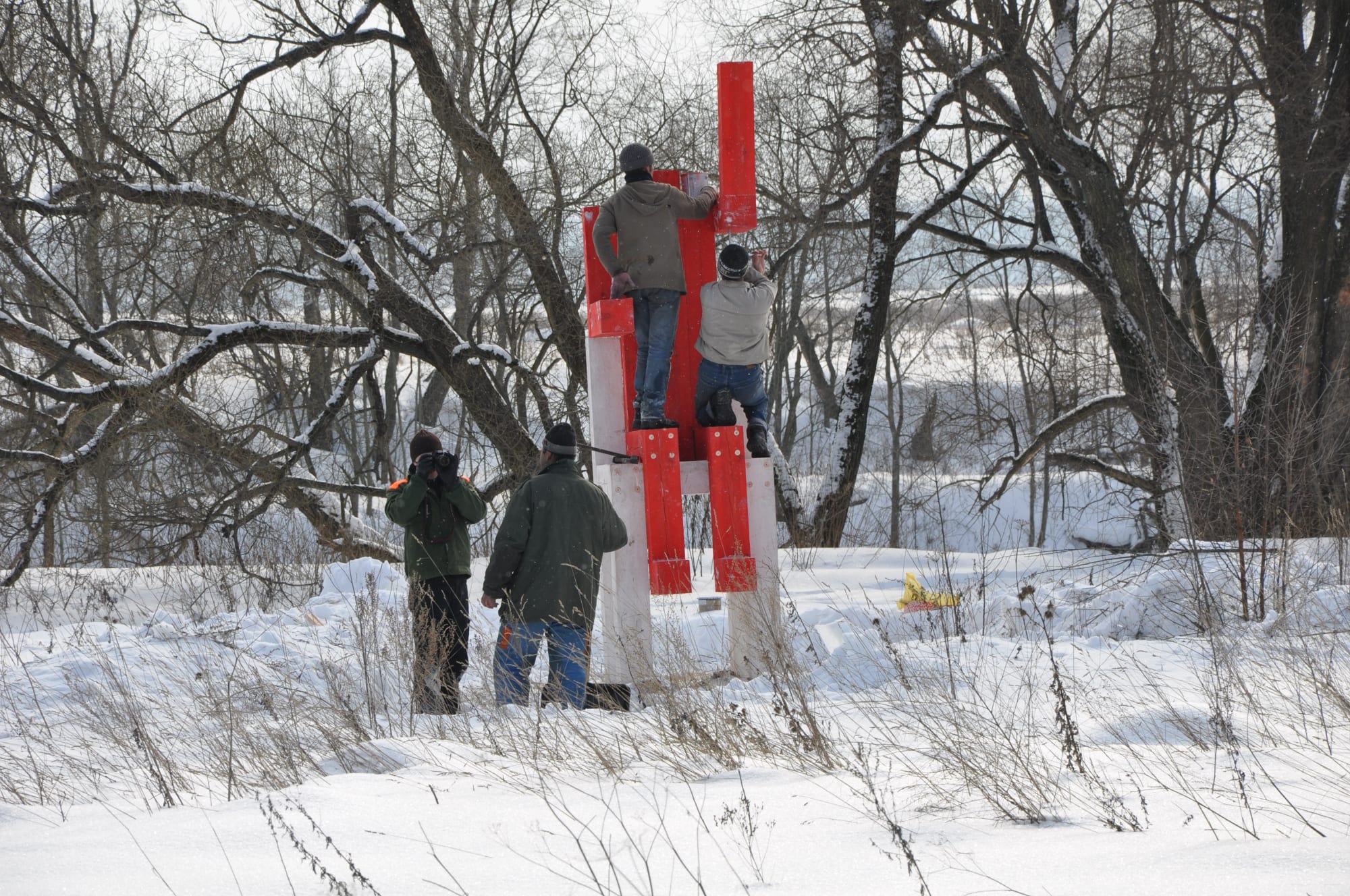 Pprofessors: Red People. Art-Constructor