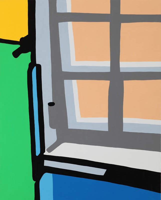 Boris Matrosov. "The Window", 100х80, canvas, acryl, 2012 г