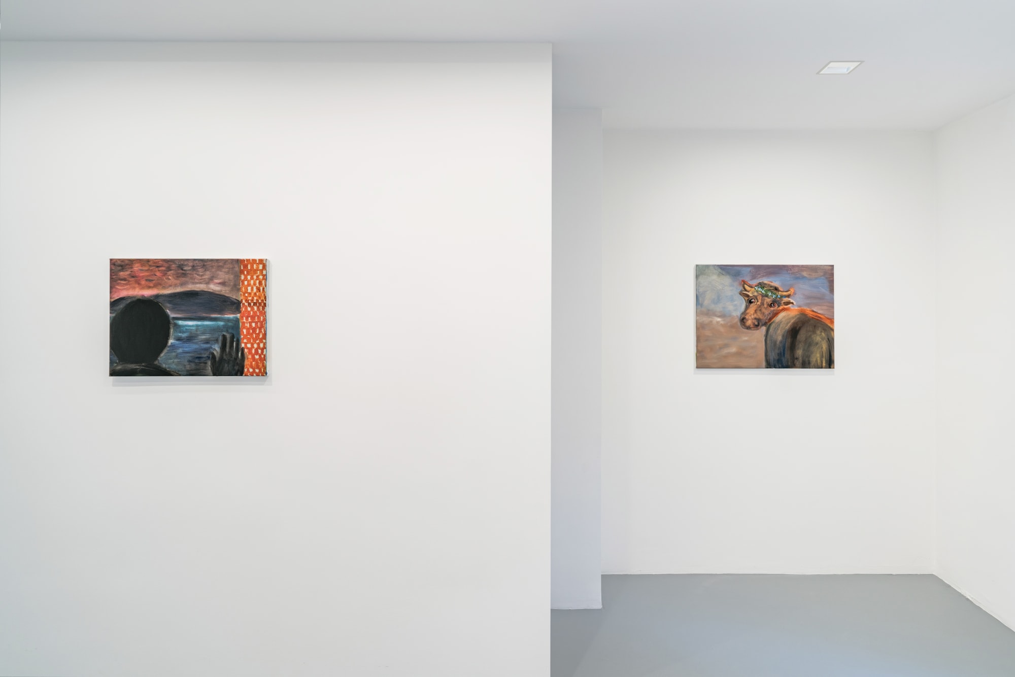 Rosalind Nashashibi, solo exhibition, 2020, GRIMM Van Baerlestraat installation view