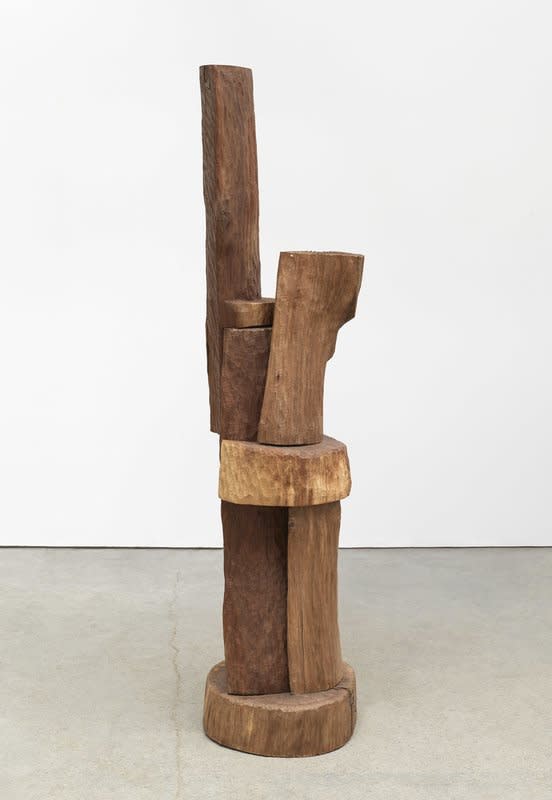 Form Closed, 2019 Walnut 200.7 x 61 x 50.8 cm | 79 x 24 x 20 in