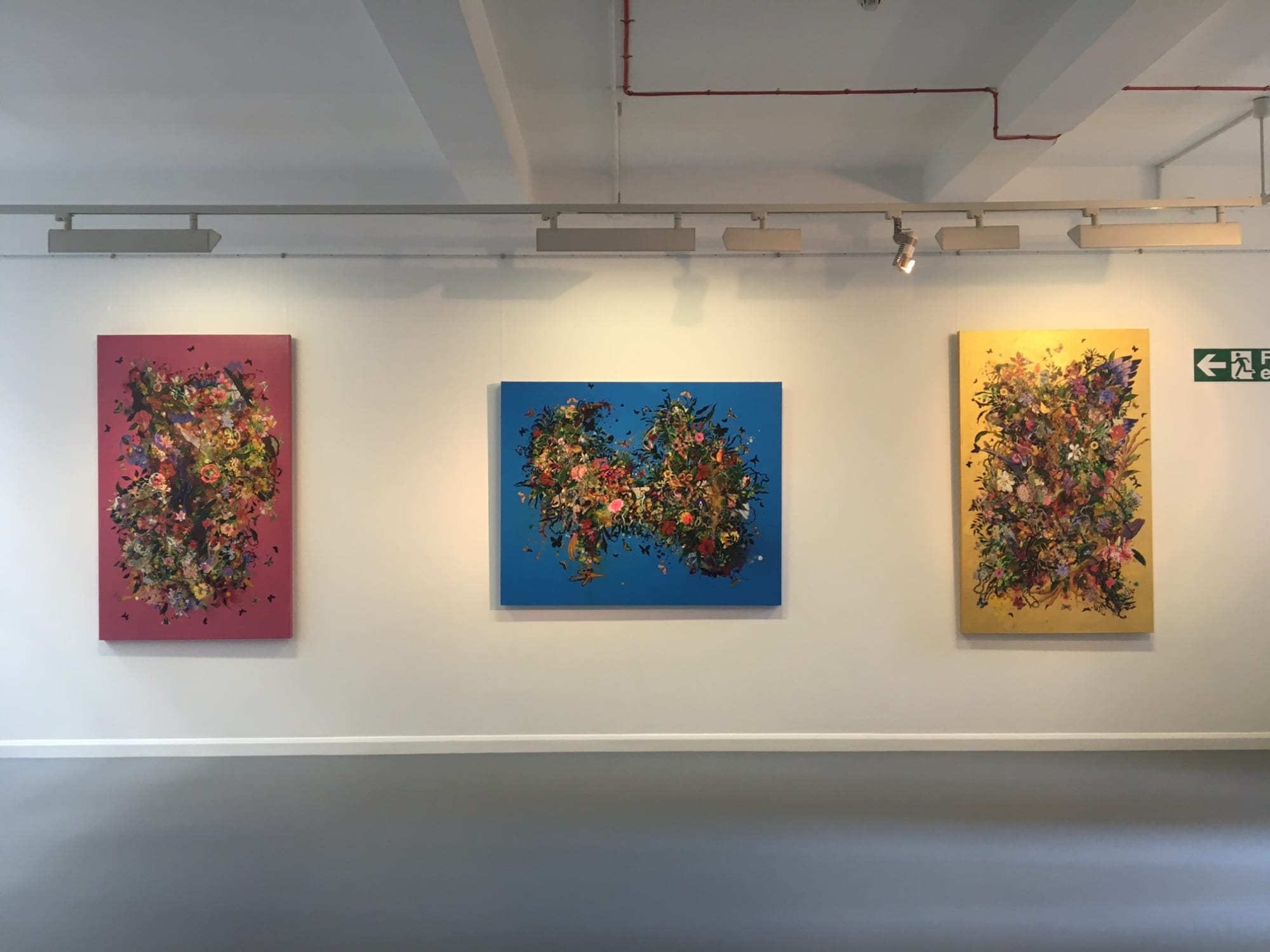 Installation shot: Priyantha Udagedara, Garden of Earthly Delights