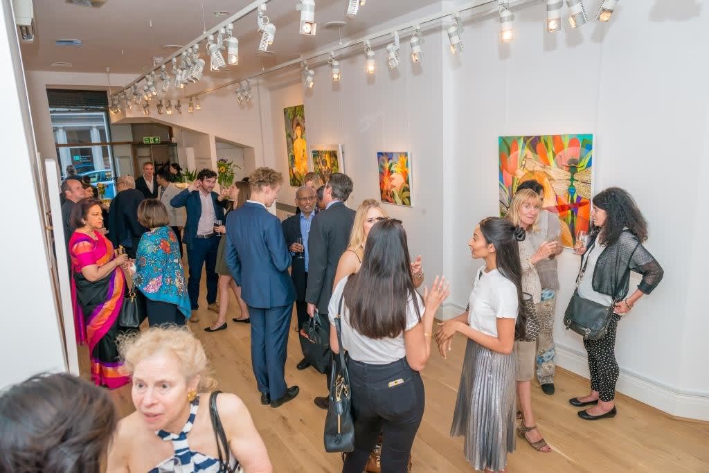 Guests at the preview