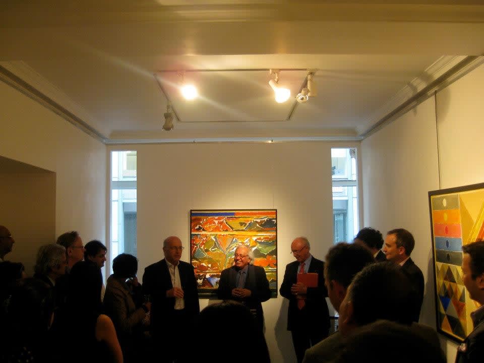 SH Raza, Bindu Vistaar installation shot